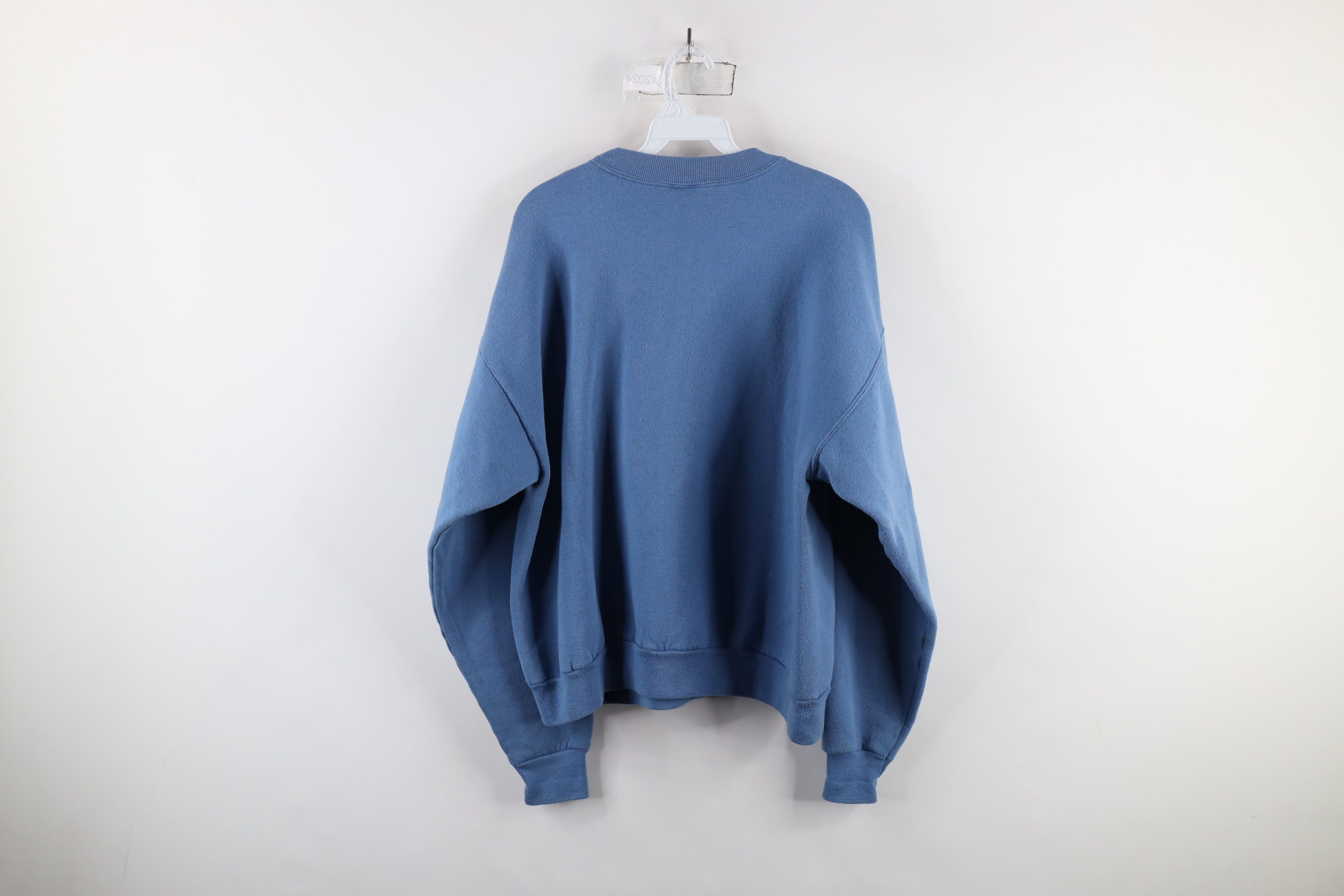 Vintage Vintage 90s Christmas Tree Glitter Puff Paint Sweatshirt Size XL / US 12-14 / IT 48-50 - 14 Thumbnail