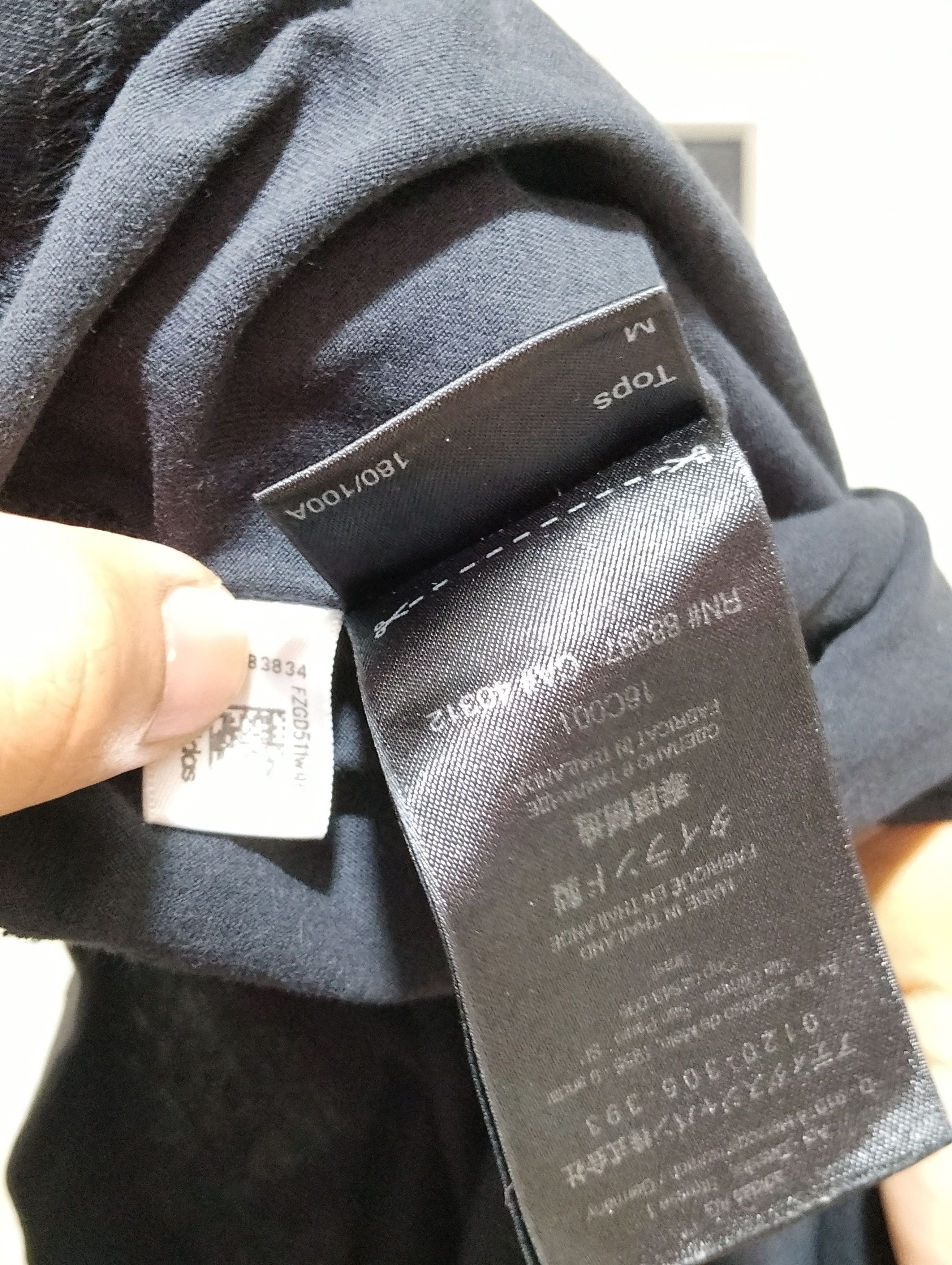 Adidas × Y's Y-3 | Adidas | Yohji Yamamoto Plain Black T-Shirts Size US M / EU 48-50 / 2 - 6 Thumbnail