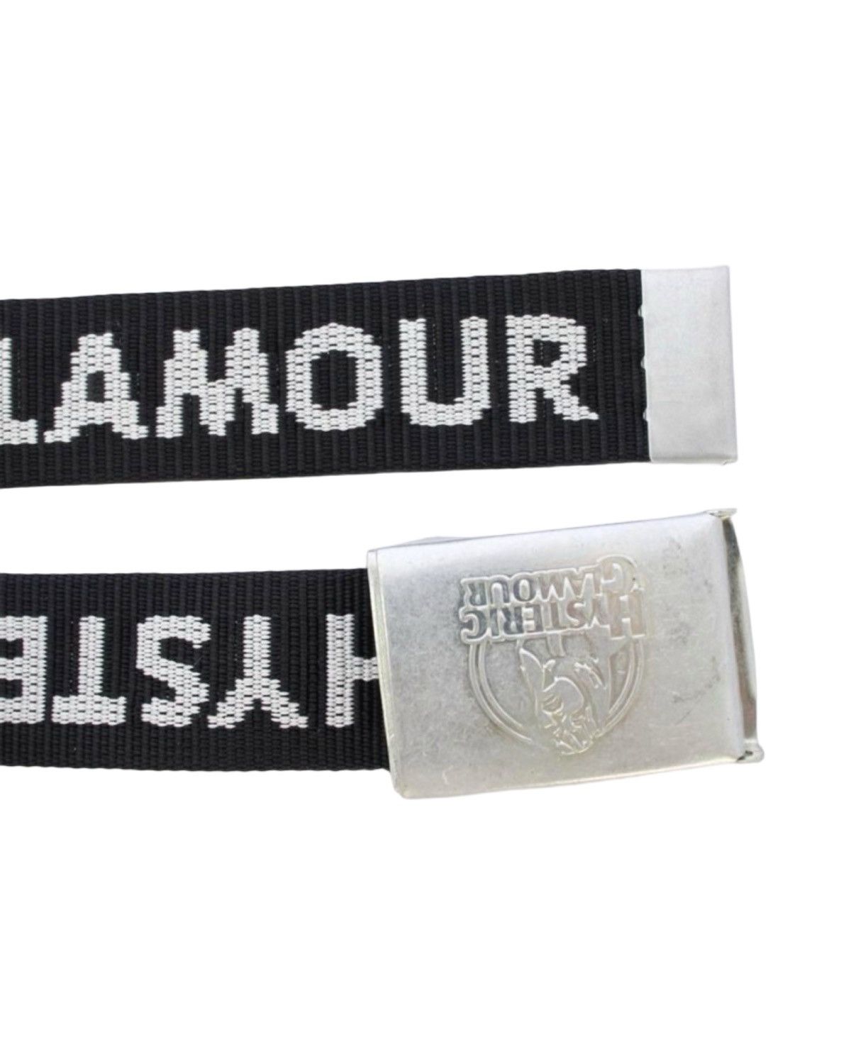 Hysteric Glamour Silver Plated Buckle Cotton Belt Size ONE SIZE - 4 Thumbnail