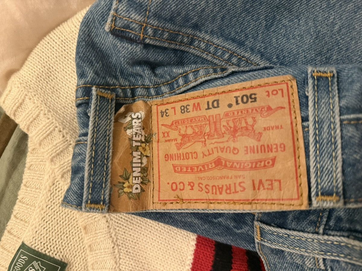 DENIM TEARS ORIGINAL DENIM TEARS x Levis Jeans Size US 38 / EU 54 - 5 Thumbnail