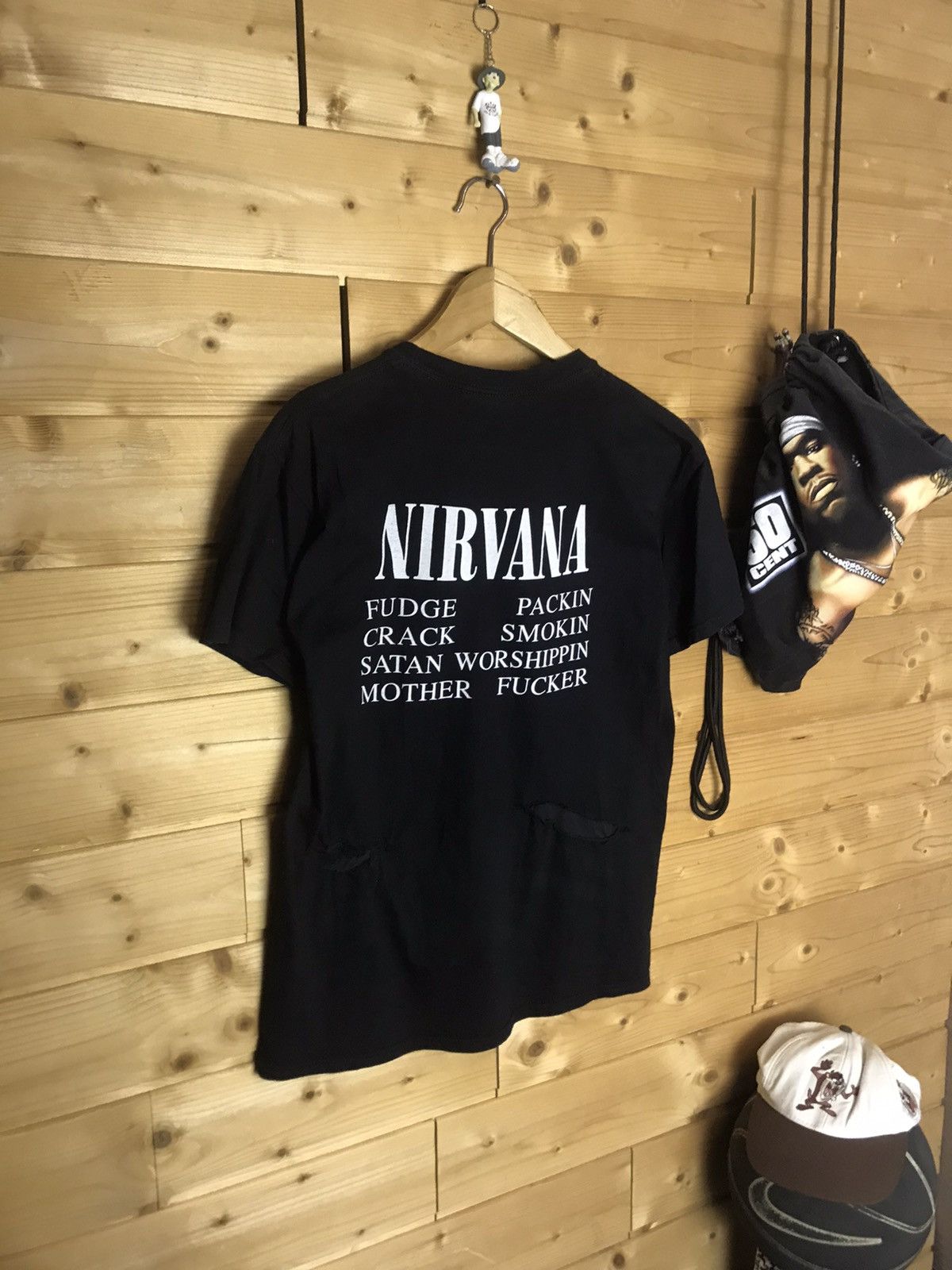 Nirvana Vintage 1996 Nirvana t-shirt Size US M / EU 48-50 / 2 - 7 Thumbnail