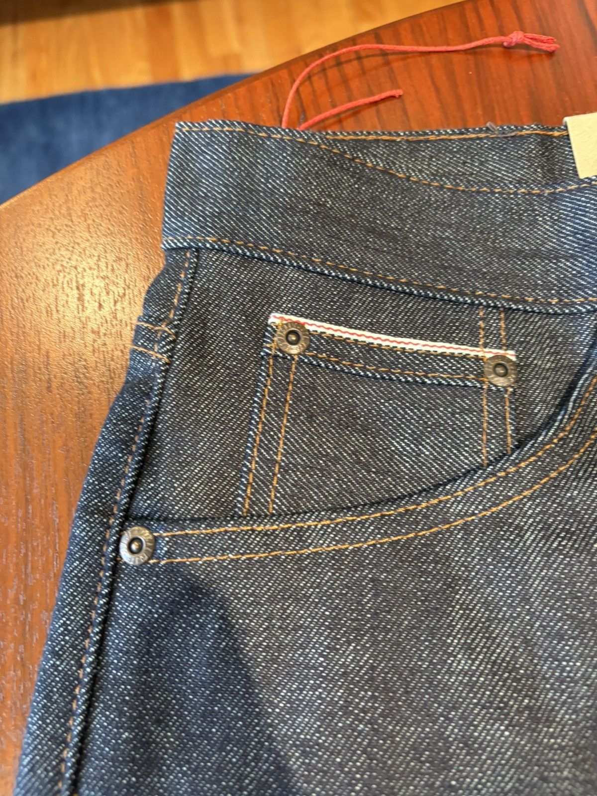Naked & Famous Naked & Famous The Max Stretch Selvedge Size 31" - 5 Thumbnail