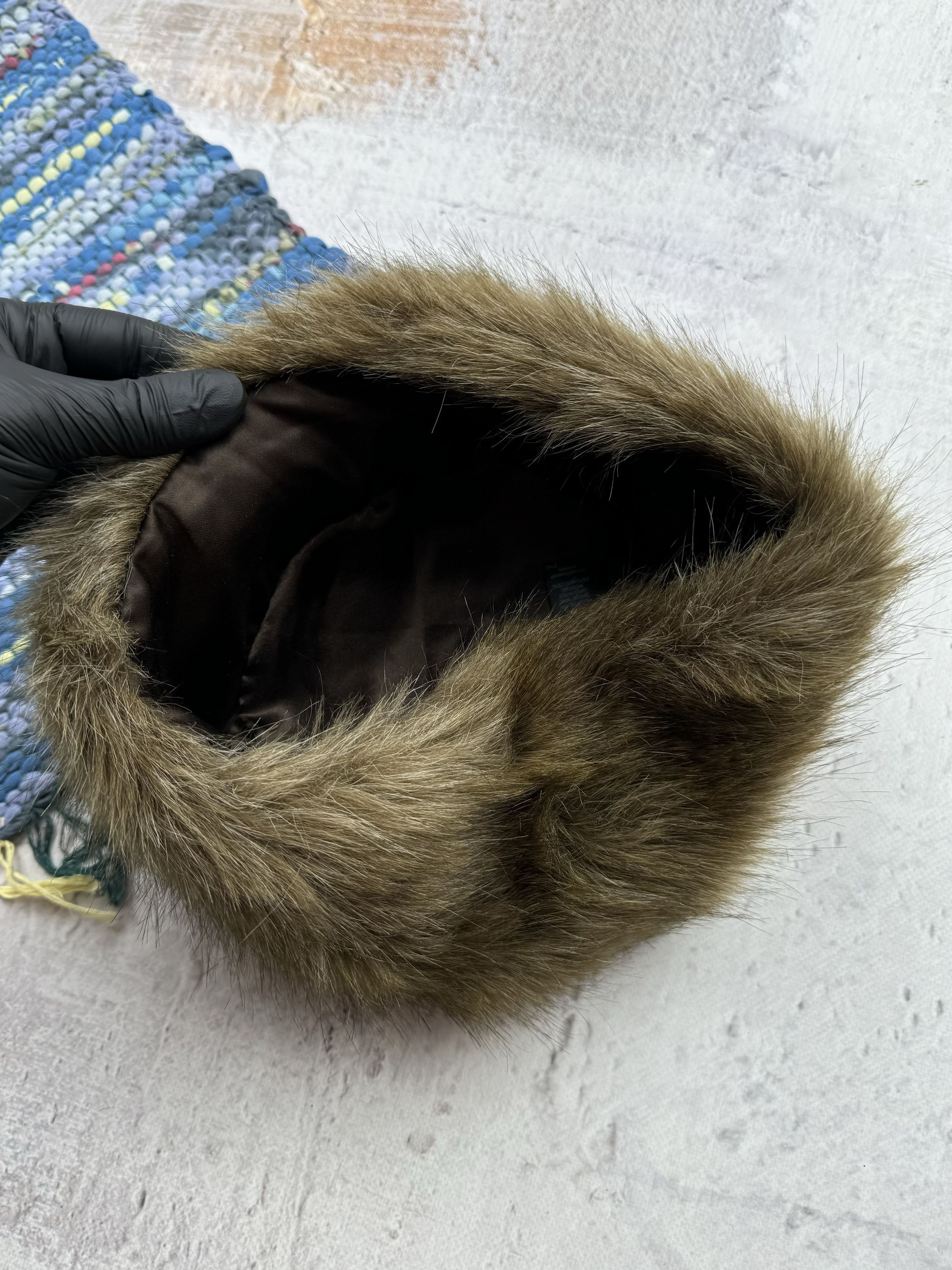 Vintage Vintage Faux Fur Hat A731(357) Size ONE SIZE - 5 Thumbnail