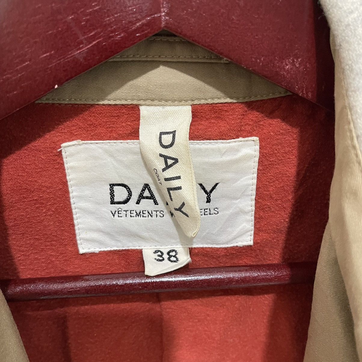 Designer × Japanese Brand DAILY VÊTEMENTS WIM NEELS Trench Coat Jacket Size S / US 4 / IT 40 - 13 Thumbnail