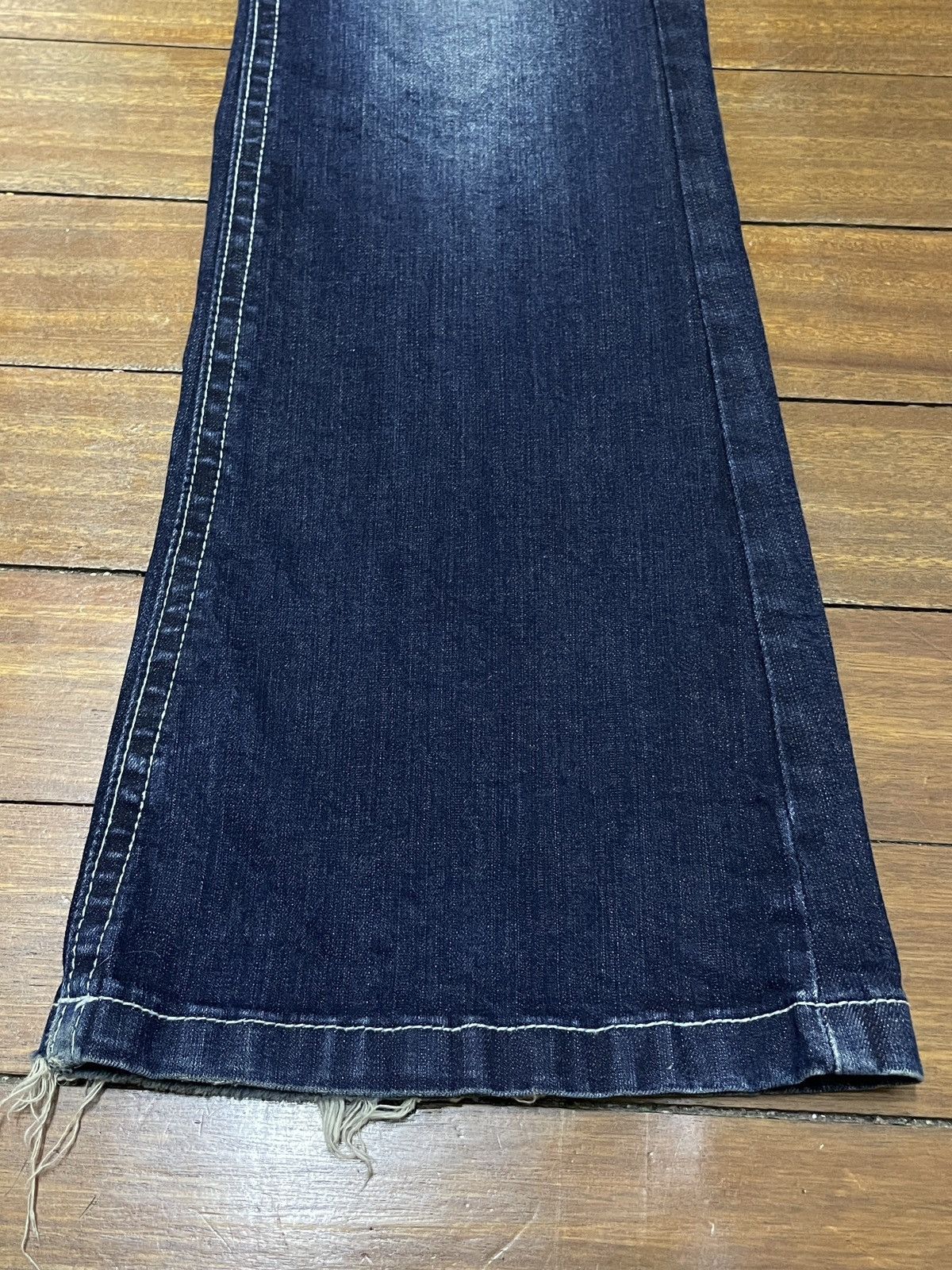 If Six Was Nine × Japanese Brand × Vintage Very Rare Vintage Japanese Brand Maurices Flared Jeans 2000s Size US 31 - 6 Thumbnail