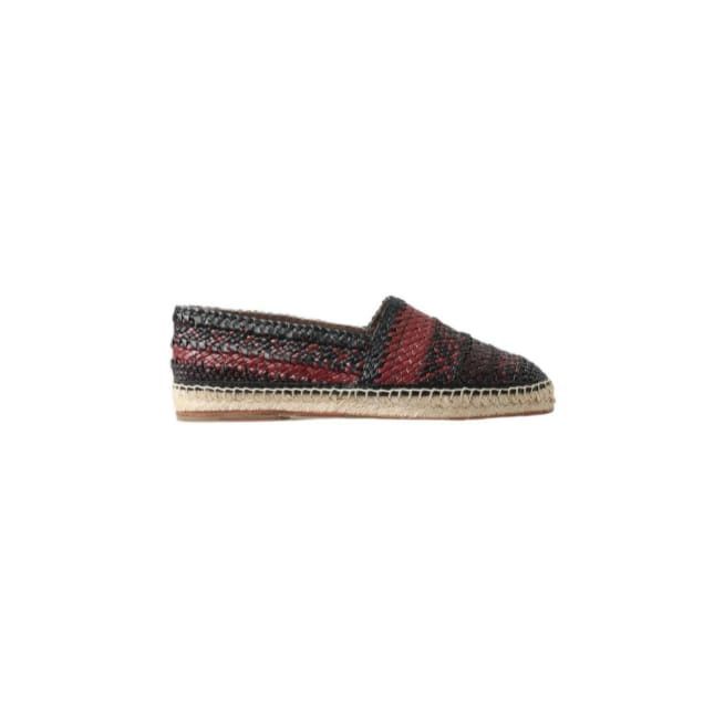 Dolce & Gabbana o1y0125 Leather Espadrilles in Multicolor Size US 7 / EU 40 - 1 Thumbnail