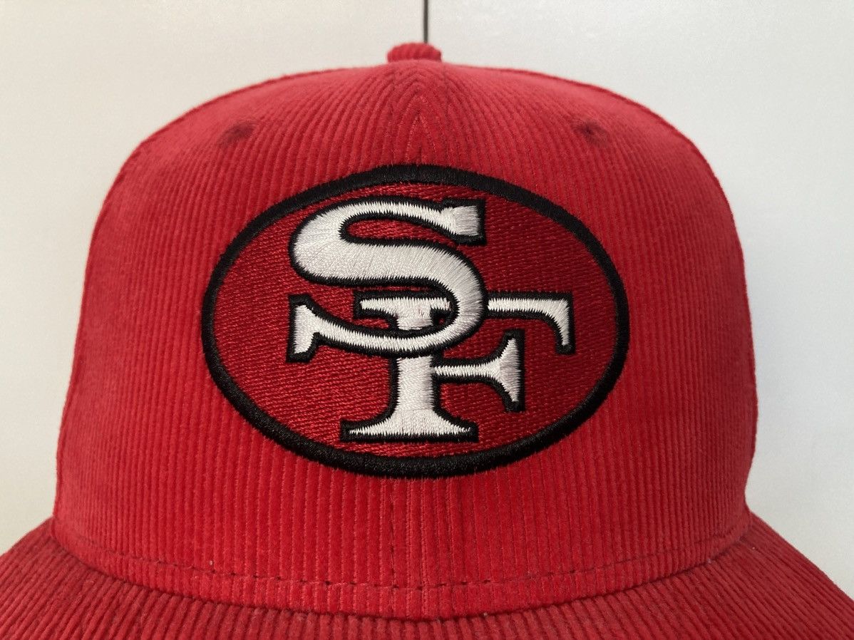 NFL × New Era SAN FRANCISCO 49ERS NEW ERA CORDUROY HAT CAP 1995 PRO BOWL Size ONE SIZE - 2 Thumbnail