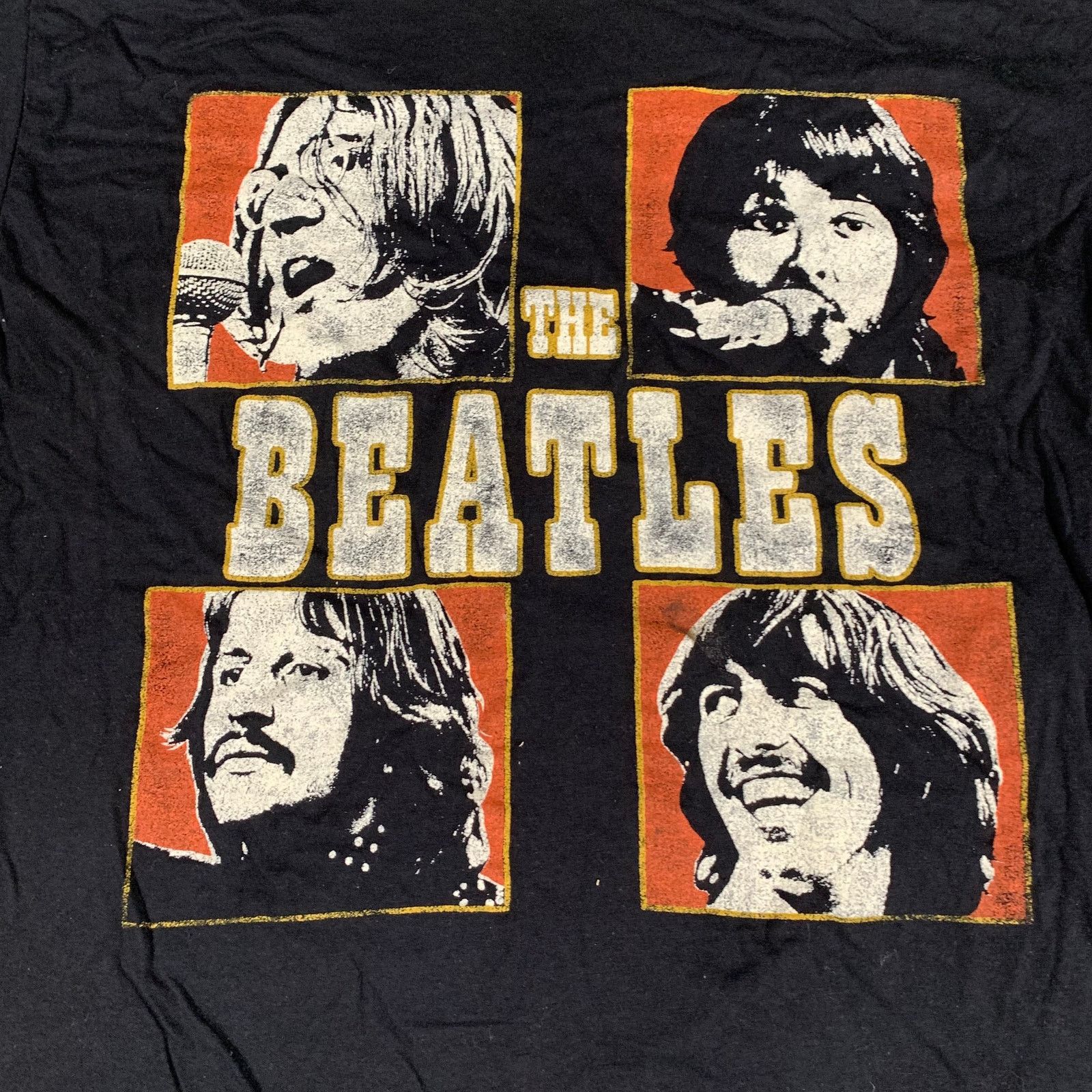 Other The Beatles Shirt Adult Medium Black Casual Short Sleeve Size US M / EU 48-50 / 2 - 5 Thumbnail