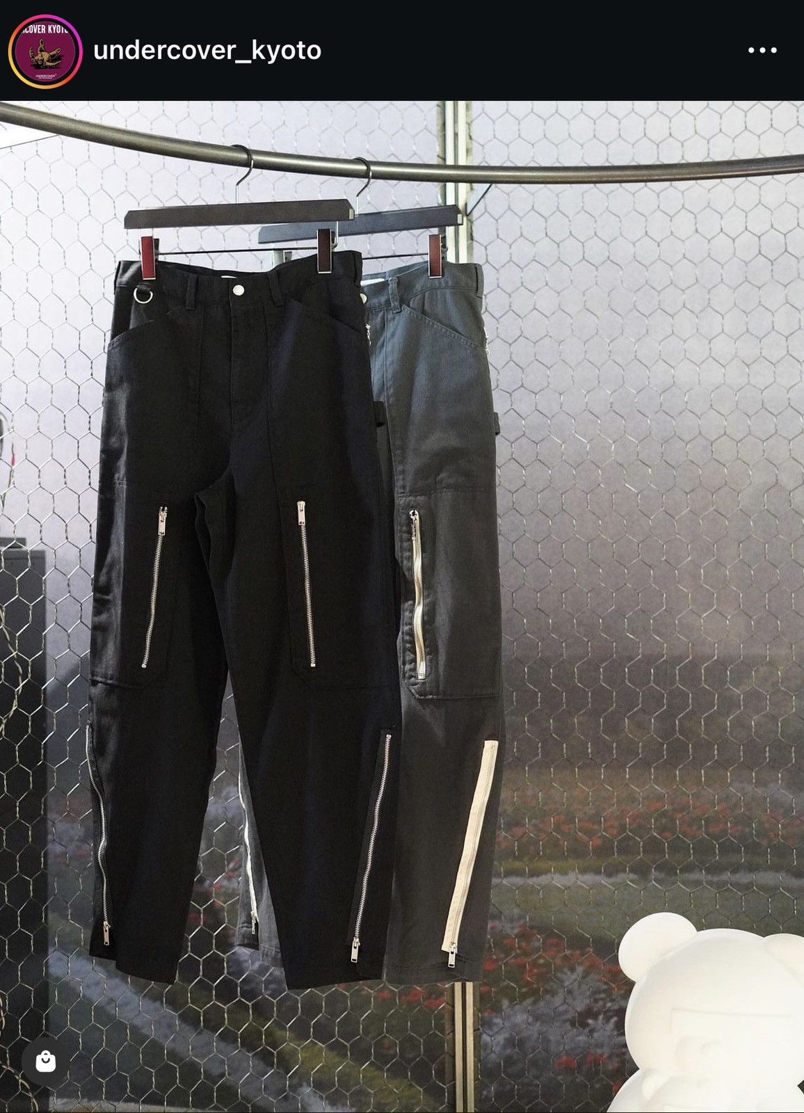 Undercover Undercover 23-24aw zip pants Size US 33 - 1 Thumbnail