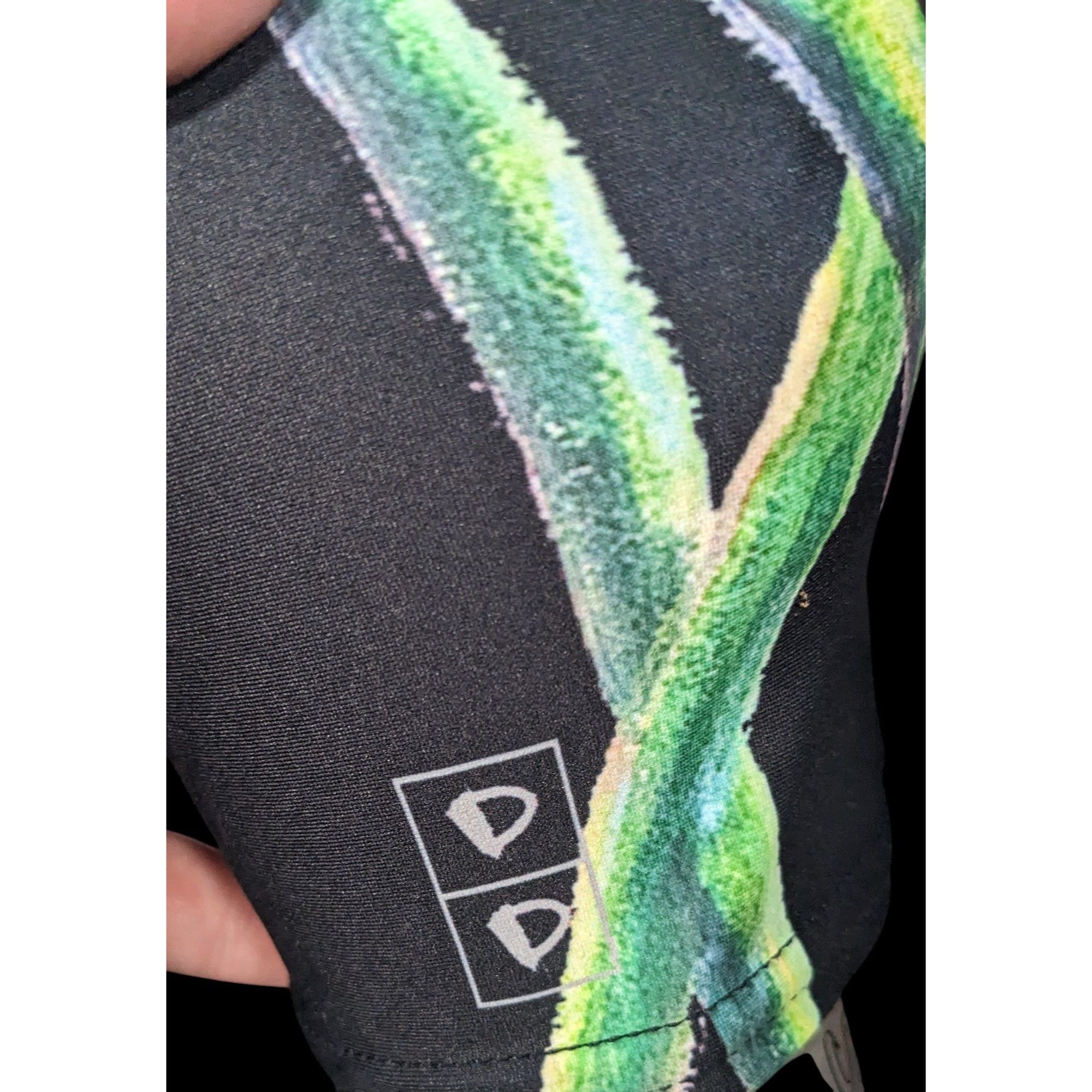 Other Debbie Dannheisser Flower Series Fine Art High Waist Legging Size 26" / US 2 / IT 38 - 4 Thumbnail