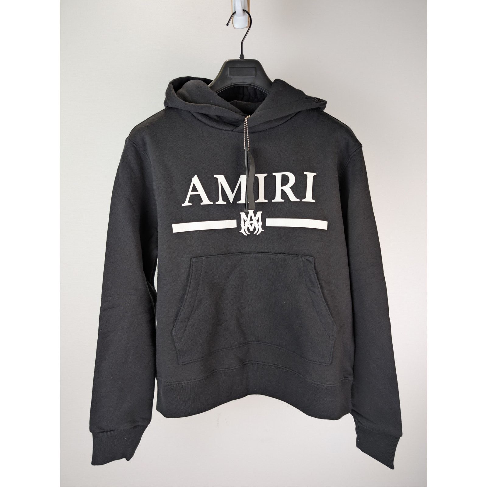 Amiri o1rshd1 Q:2 / MA Bar Logo Hoodie in Black S Size US S / EU 44-46 / 1 - 9 Thumbnail