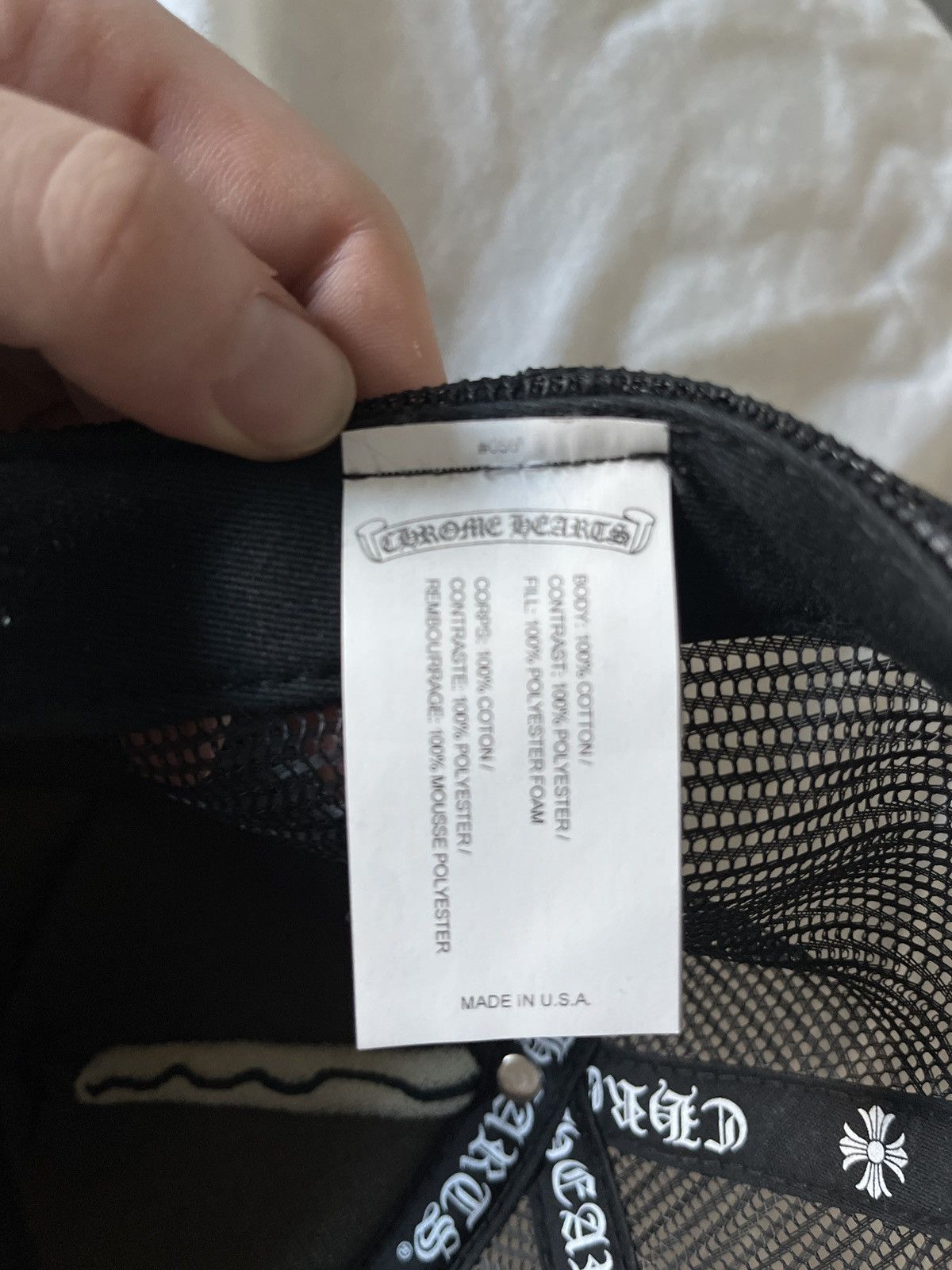 Chrome Hearts Chrome Hearts Hollywood,USA hat Size ONE SIZE - 4 Thumbnail