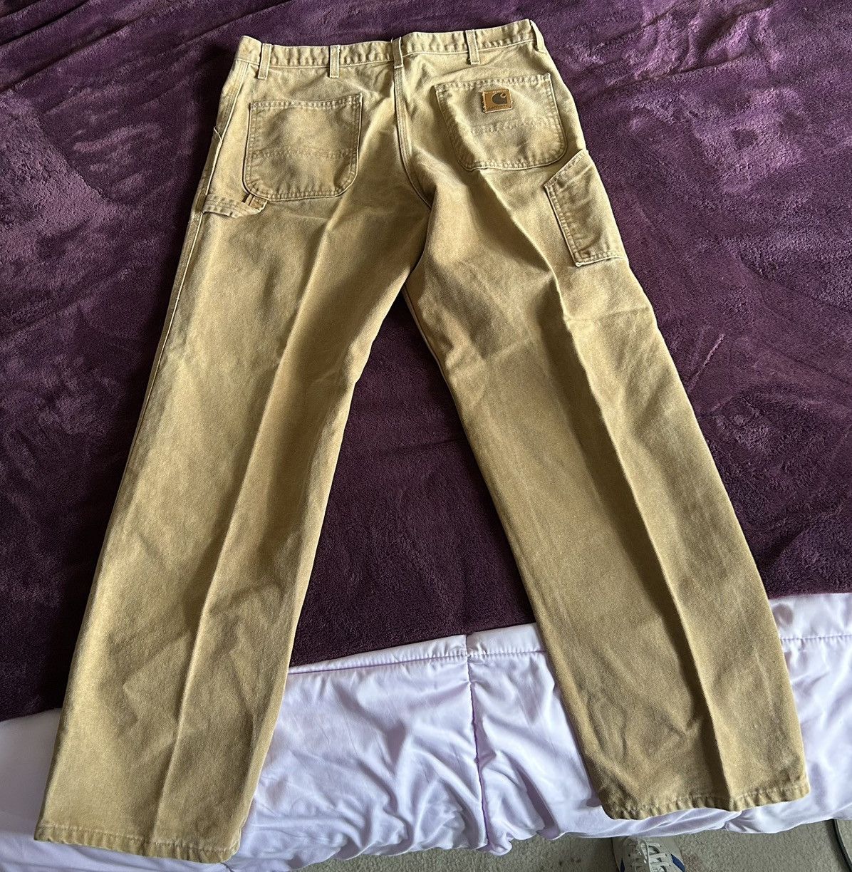 Carhartt Vintage 90s Carhartt Work Pants Brown 38x32 USA Made Size US 38 / EU 54 - 13 Thumbnail