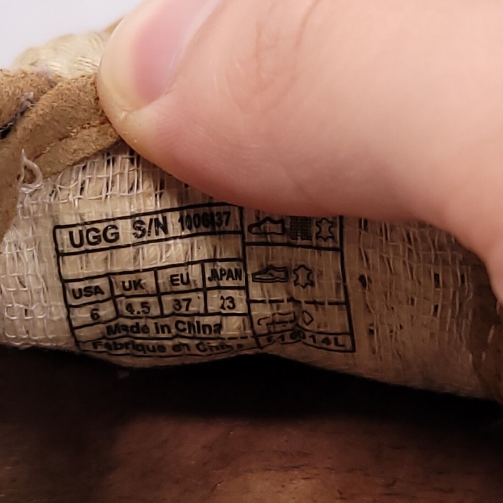 Ugg UGG Austraila Catrin Brown Flats Slip On 1006837 Womens sz 6 Size US 6 / IT 36 - 9 Thumbnail
