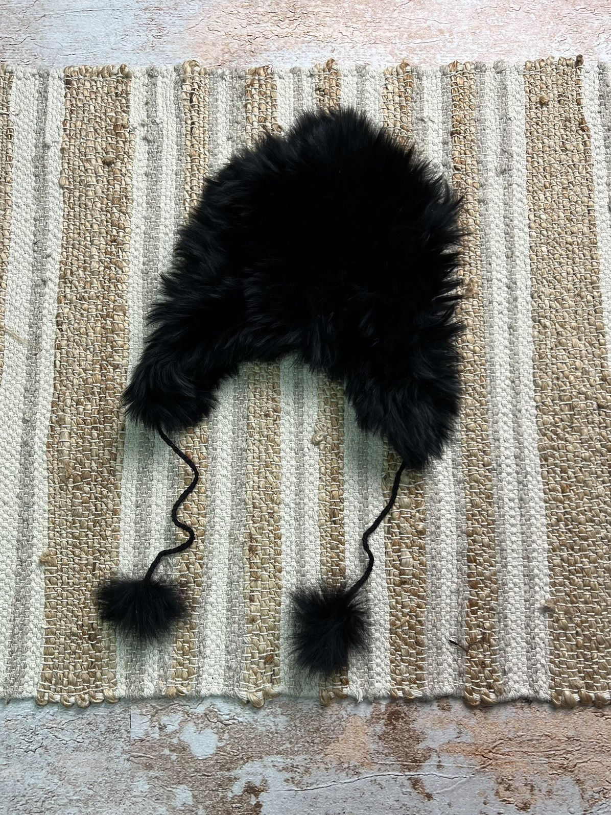 20471120 × Japanese Brand Vintage Japanese fur hat Size ONE SIZE - 1 Thumbnail