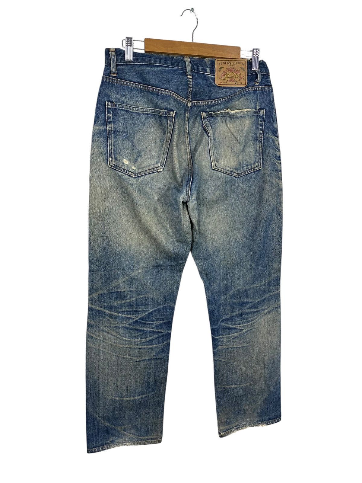 HOLLYWOOD RANCH MARKET Vintage HR market denim distressed Size US 32 / EU 48 - 11 Thumbnail