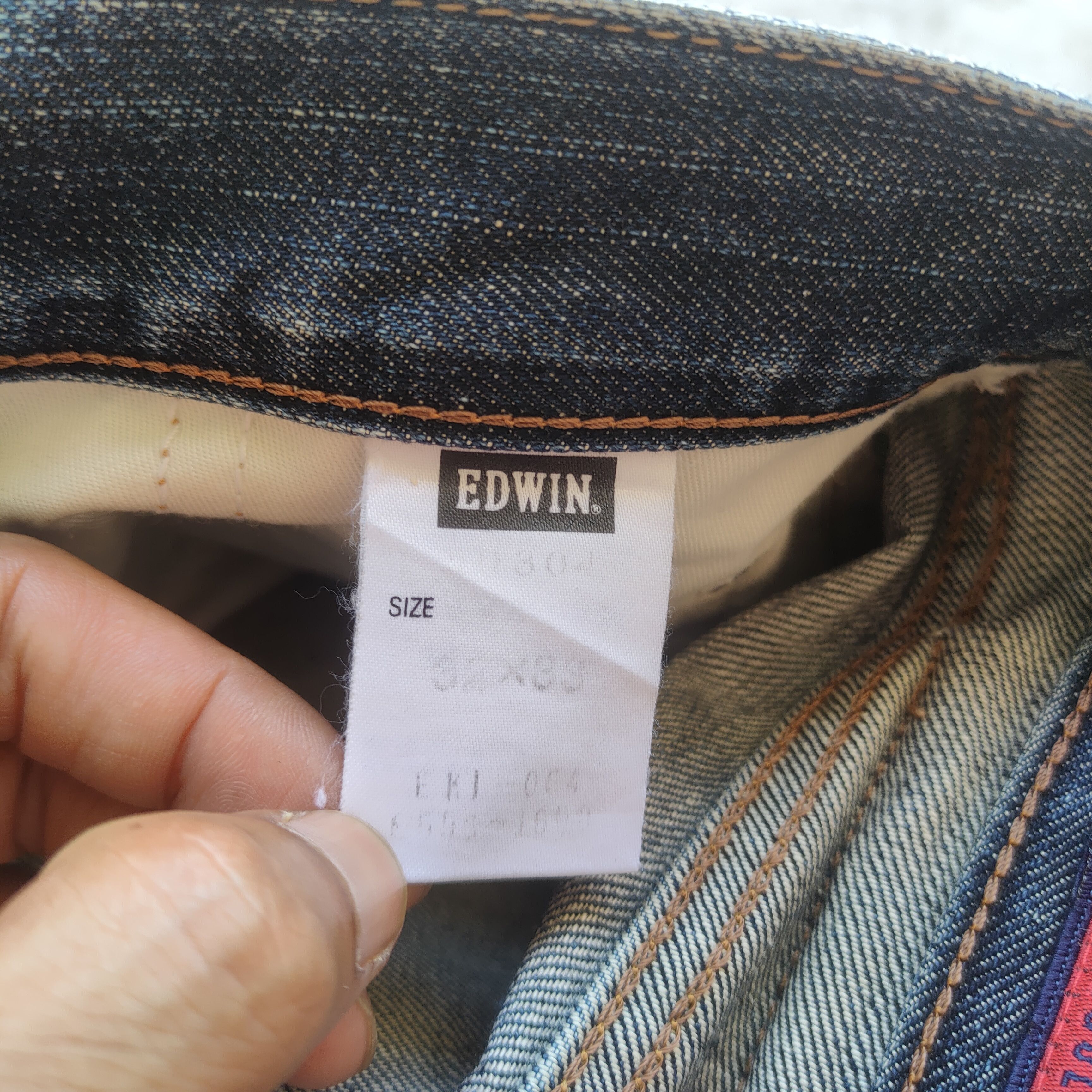 Edwin # VINTAGE EDWIN FADED DISTRESSED RIPPED JEAN PANTS Size US 32 / EU 48 - 13 Thumbnail