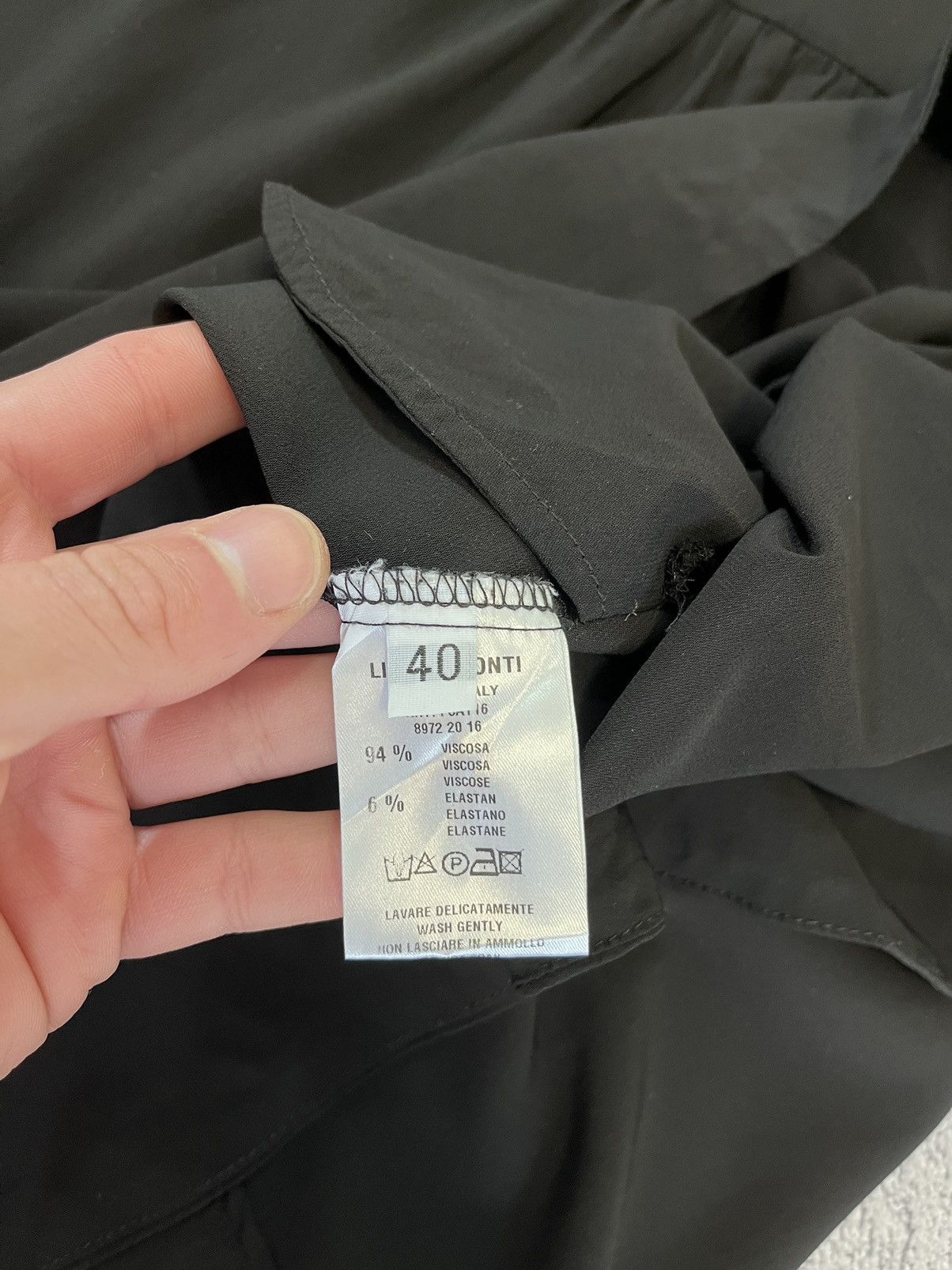 Other Liviana Conti Women Dress Viscose Black Size 40 Size S / US 4 / IT 40 - 9 Thumbnail