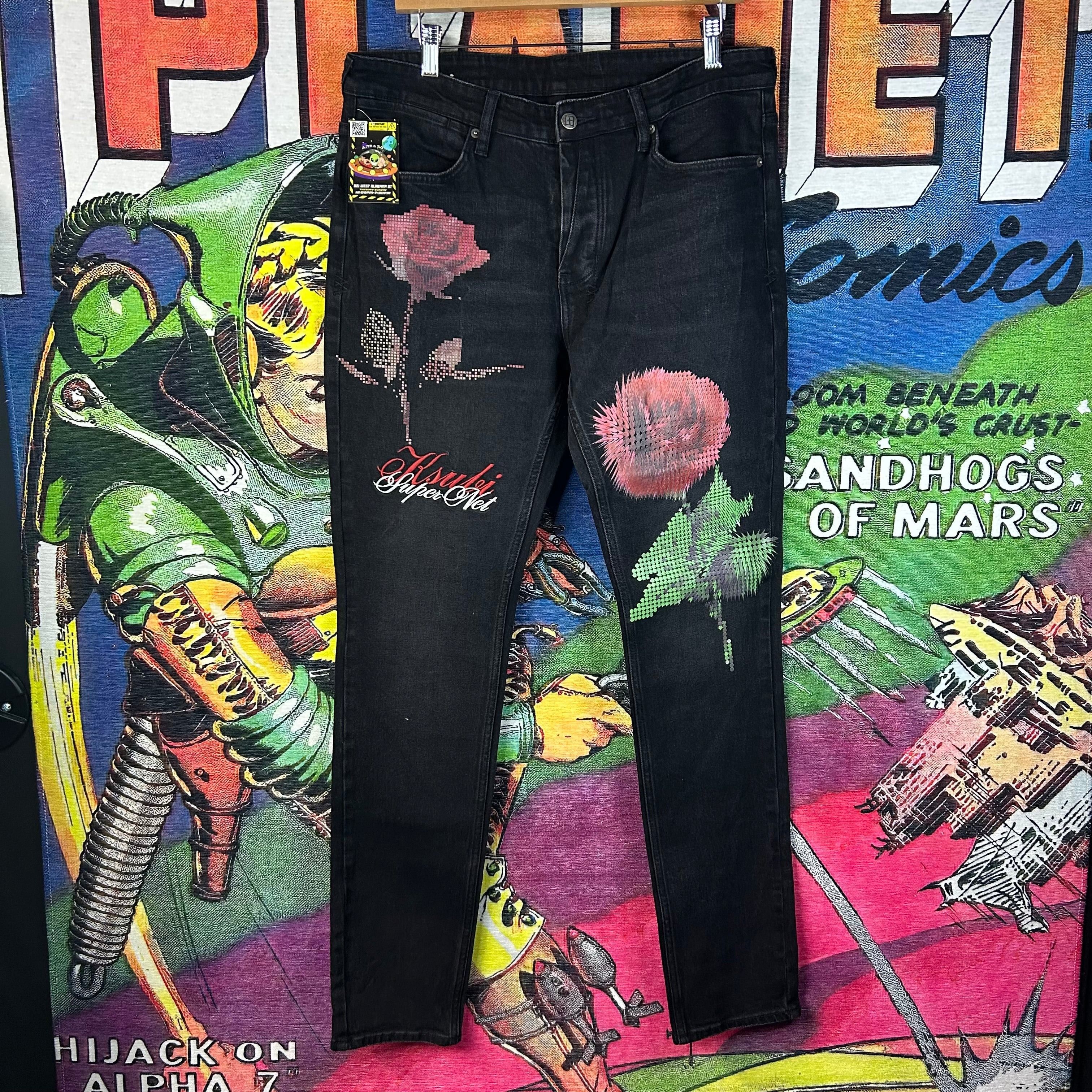 Ksubi Ksubi Can Winkle Pixel Jeans Size 34” Size US 34 / EU 50 - 1 Thumbnail