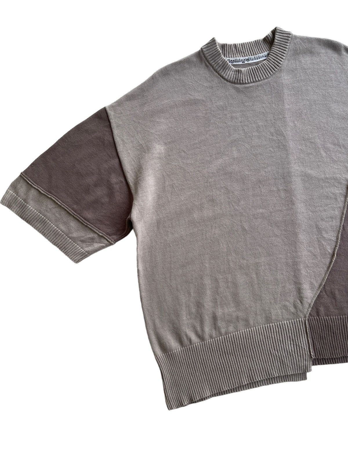 Number (N)ine Number Nine Oversize Asymmetric Patchwork Avantgarde Knit Size US M / EU 48-50 / 2 - 5 Thumbnail