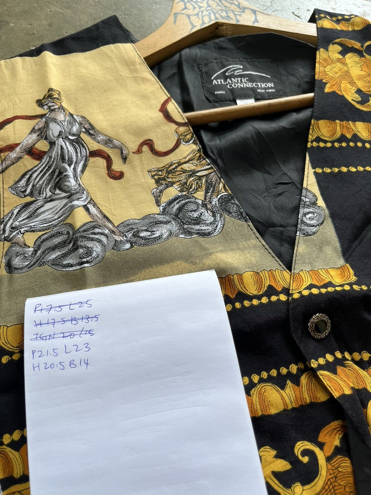 Designer × Vintage Vintage Atlantic Connection Goldchain Style Vest USA 90s Size US L / EU 52-54 / 3 - 11 Thumbnail