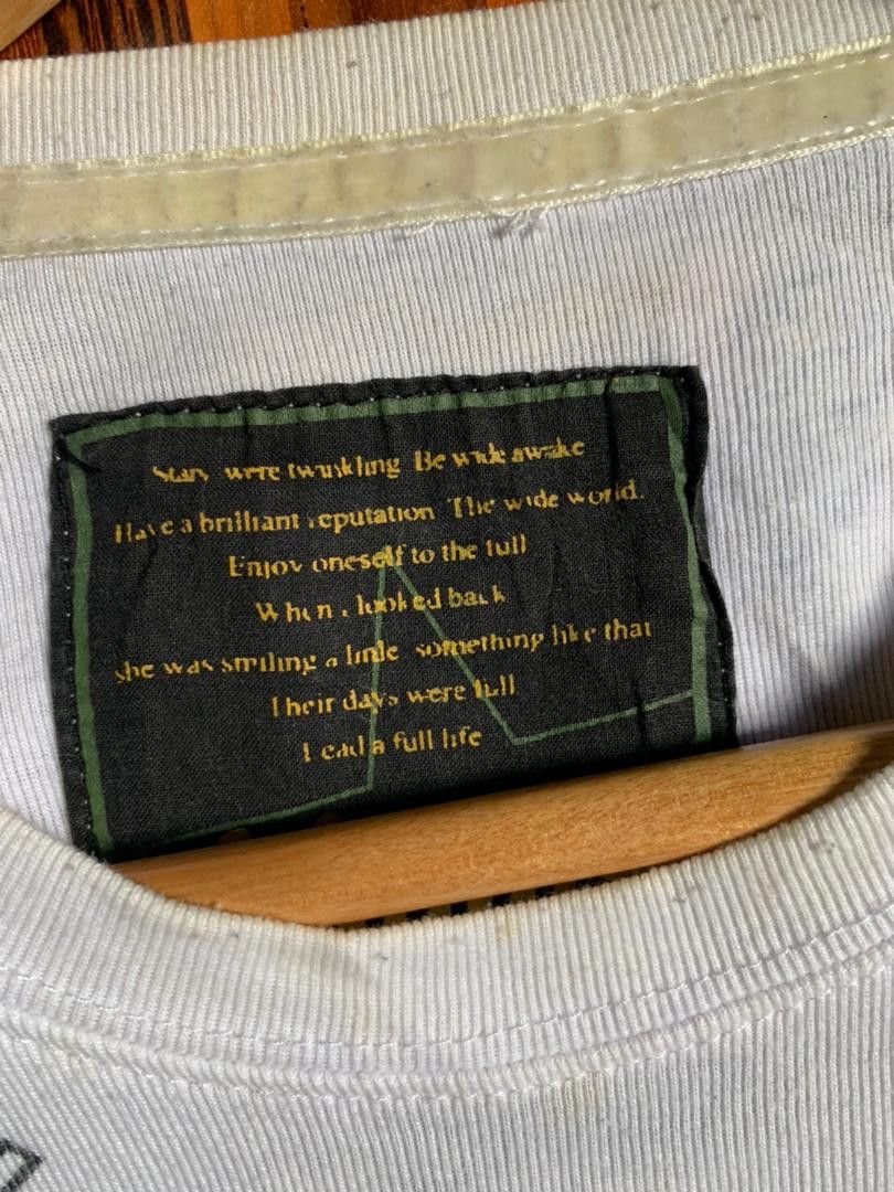 Affliction e31 Strange World Punk Revel Art Quotes Poem Long Sleeves Size US M / EU 48-50 / 2 - 3 Thumbnail