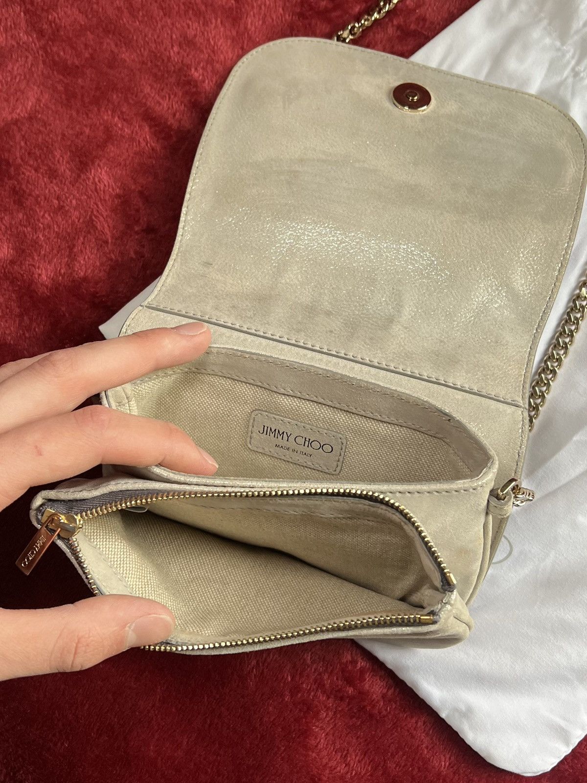 Jimmy Choo Jimmy Choo Glitter Mini Crossbody Bag Size ONE SIZE - 6 Thumbnail