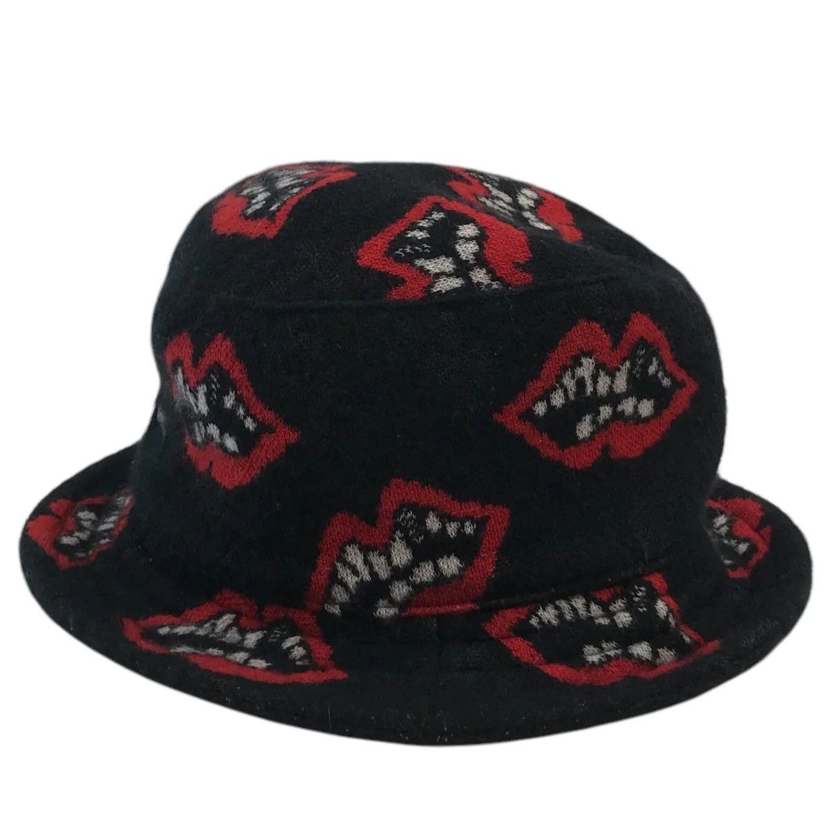 Chrome Hearts × Matty Boy Chrome Hearts Matty Boy Chomper Cashmere Bucket Hat Size ONE SIZE - 3 Thumbnail