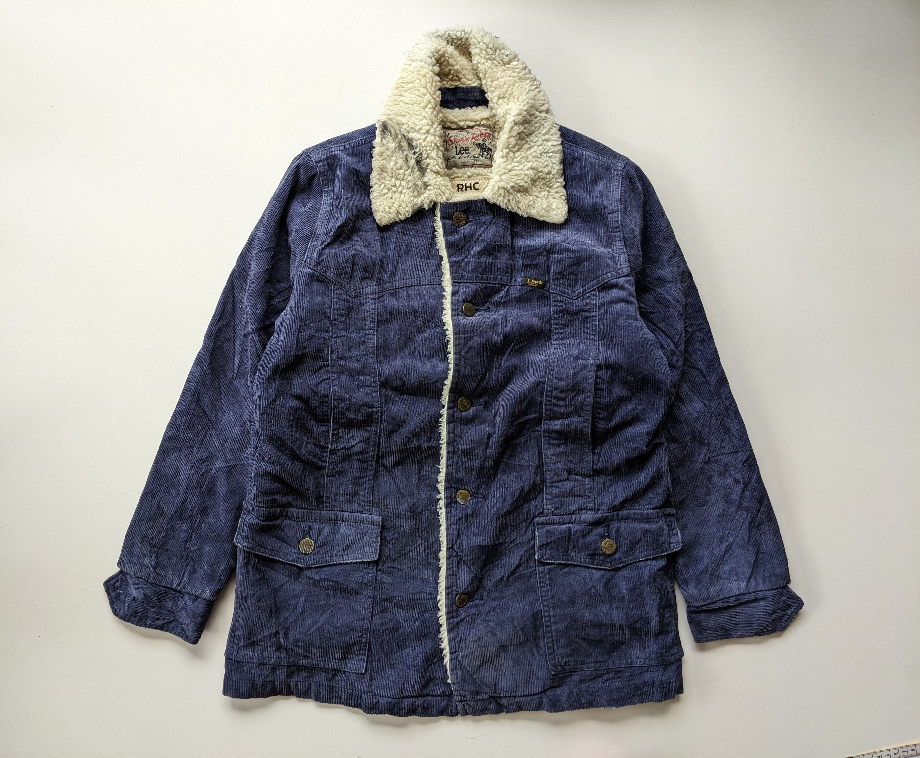 Lee × Vintage Vintage Lee Storm Rider corduroy jacket Size US S / EU 44-46 / 1 - 1 Thumbnail