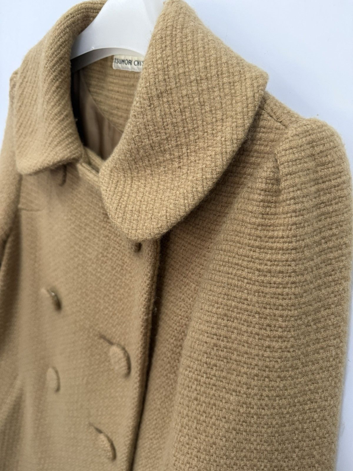 Issey Miyake ⚡️TSUMORI CHISATO ISSEY MIYAKE DOUBLE BREASTED LONG JACKET Size XS / US 0-2 / IT 36-38 - 5 Thumbnail