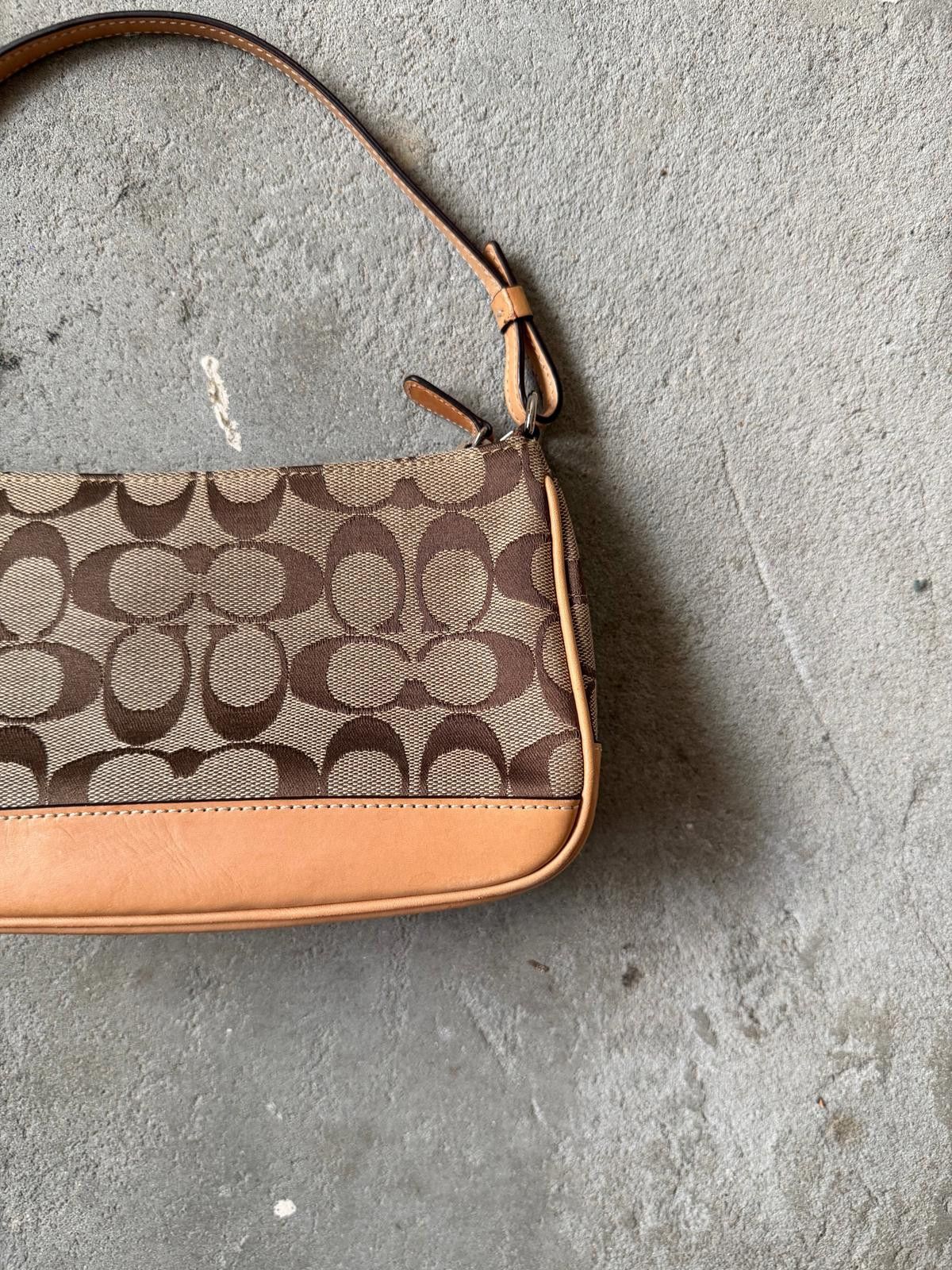 Coach Coach Y2K Demi Shoulder Bag Tan Size ONE SIZE - 9 Thumbnail