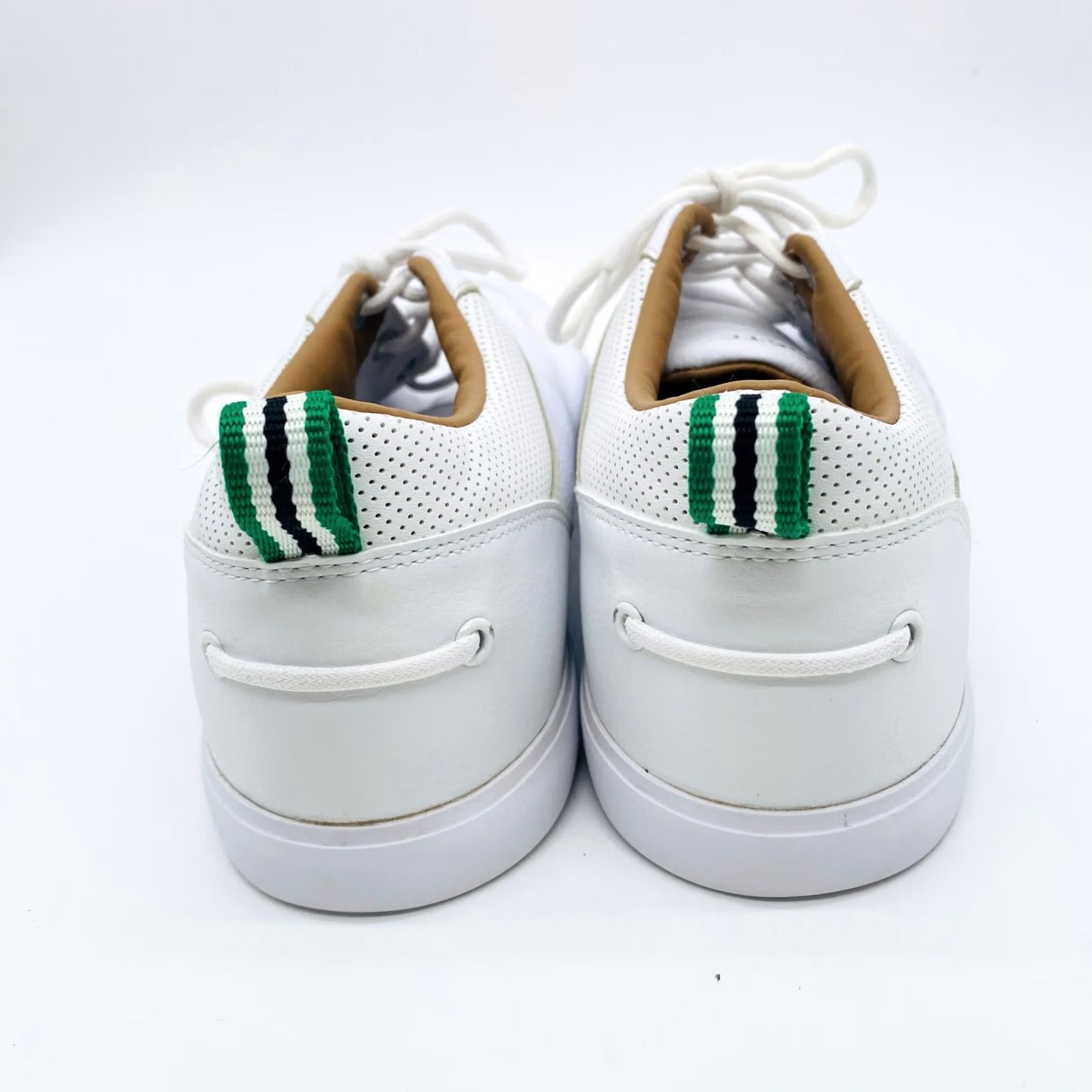 Lacoste Lacoste Bayliss 119 1 U Sneaker Men White Leather 10.5 Shoes Size US 11 / EU 44 - 4 Thumbnail