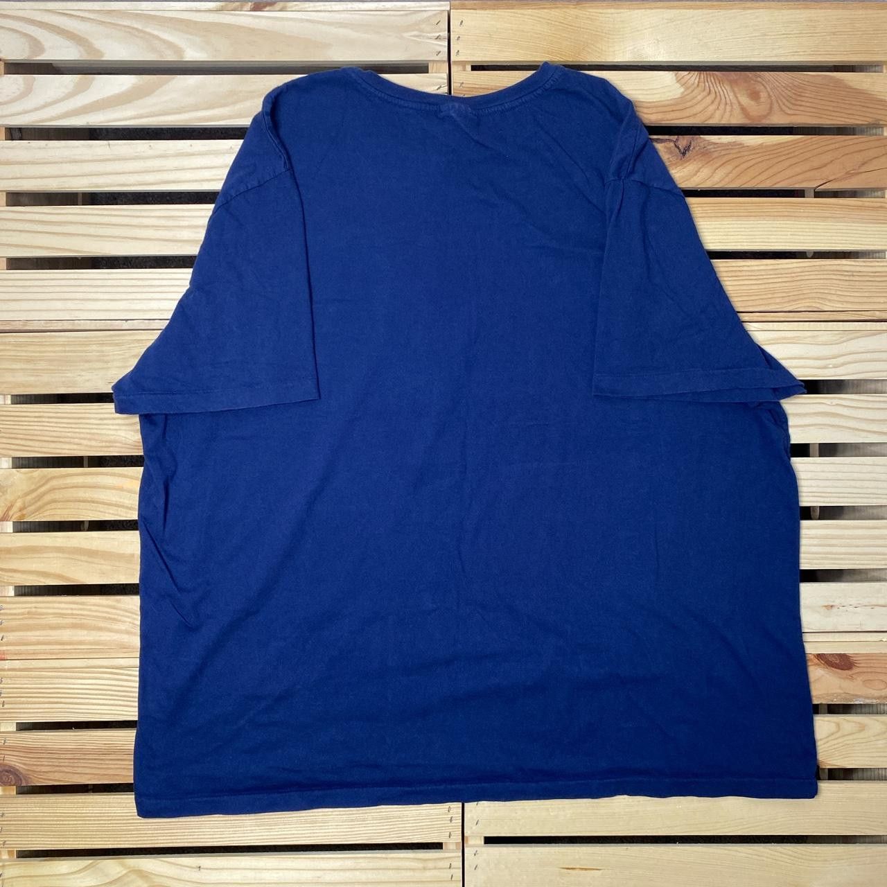 Polo Ralph Lauren Vintage Polo Ralph Lauren Navy Blue Nautical Tee Size 2XL Size US XXL / EU 58 / 5 - 2 Thumbnail