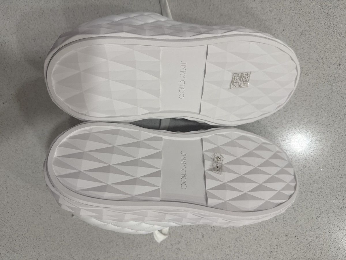 Jimmy Choo Jimmy Choo White Sneakers Size US 10.5 / EU 43-44 - 6 Thumbnail