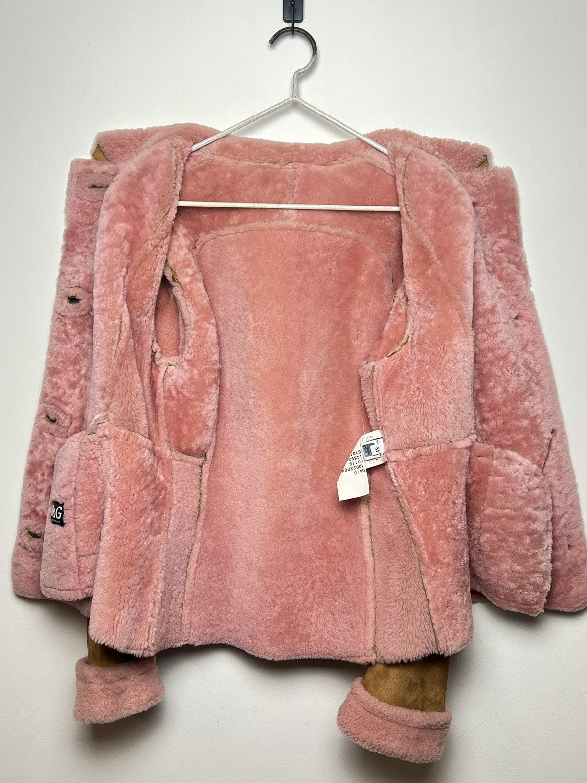 Dolce & Gabbana dolce & gabbana y2k archive faux shearling real suede jacket Size US M / EU 48-50 / 2 - 16 Thumbnail