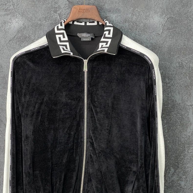 Versace Versace Greek back-grain velvet coat Size S / US 4 / IT 40 - 3 Thumbnail