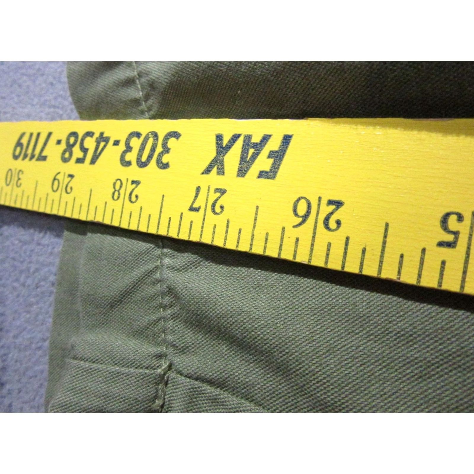 Vintage Pact Pants Mens XL Green Elastic Waist Drawstring Canvas Chino Lightweight Size US 36 / EU 52 - 4 Thumbnail