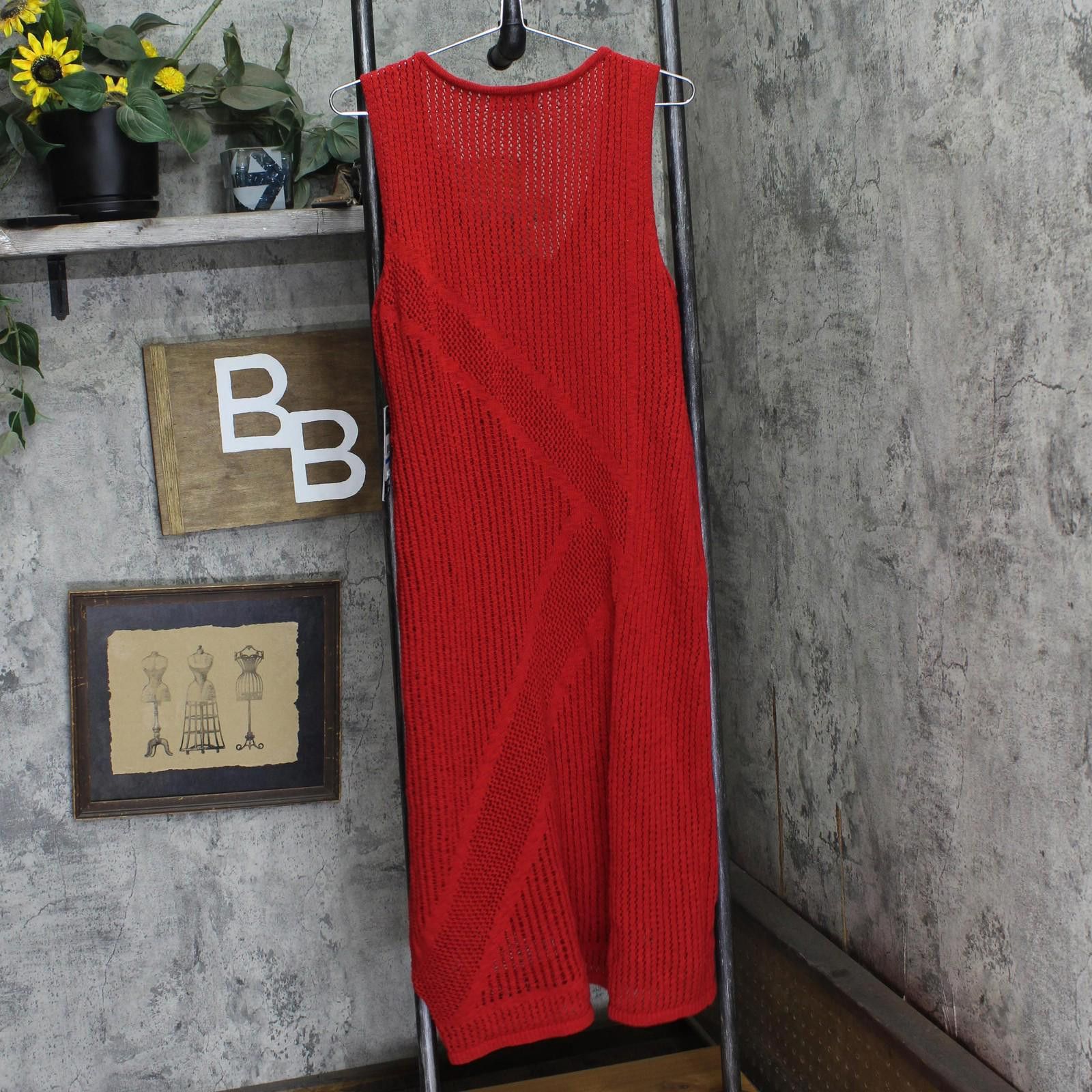 Karl Lagerfeld Nwt Karl Lagerfeld Summer Dress L4eos727 Cordial Red Xl Size XL / US 12-14 / IT 48-50 - 2 Thumbnail