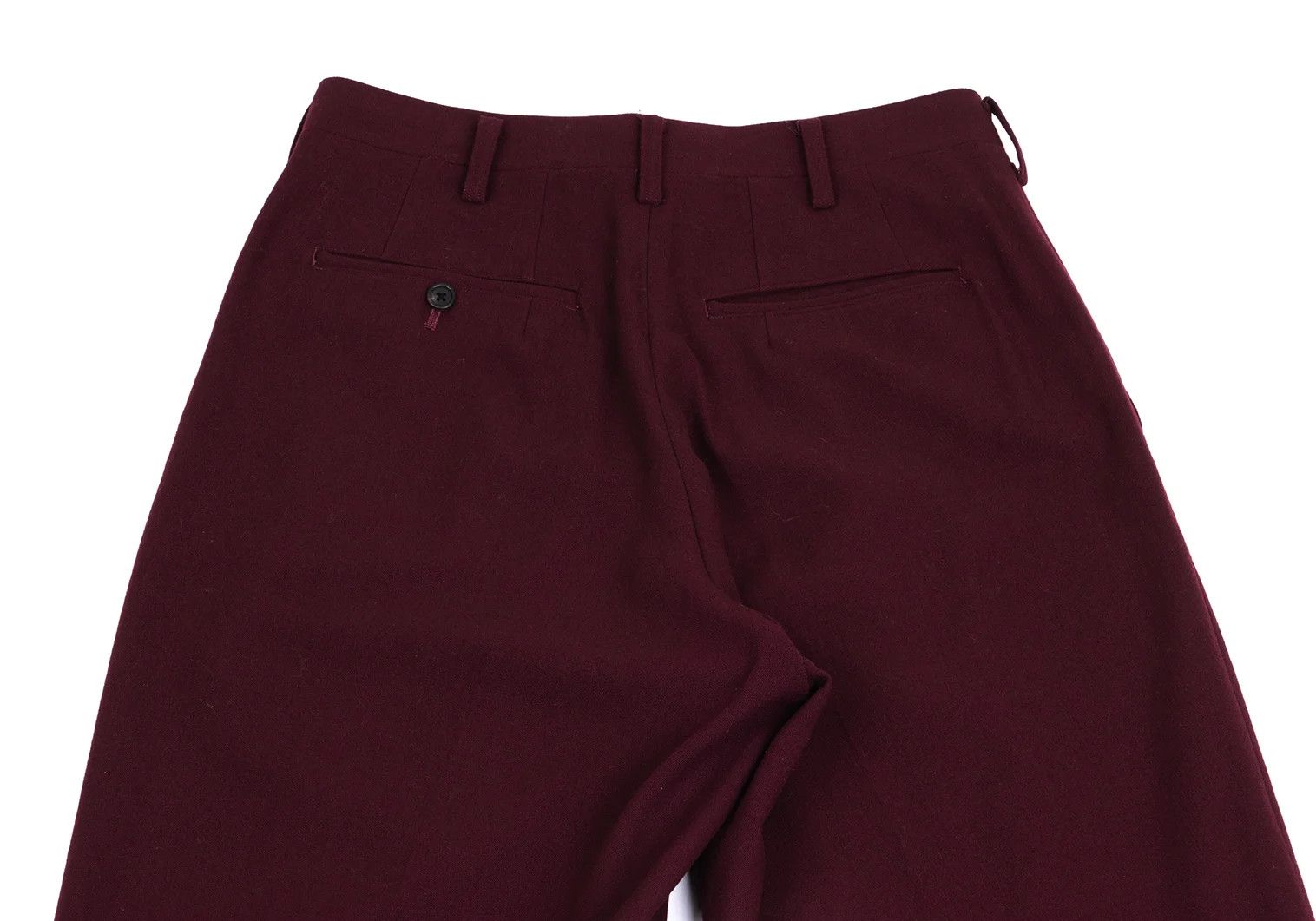 Yohji Yamamoto Yohji Yamamoto Wool Nylon Tuck Tapered Pants Size US 36 / EU 52 - 9 Thumbnail