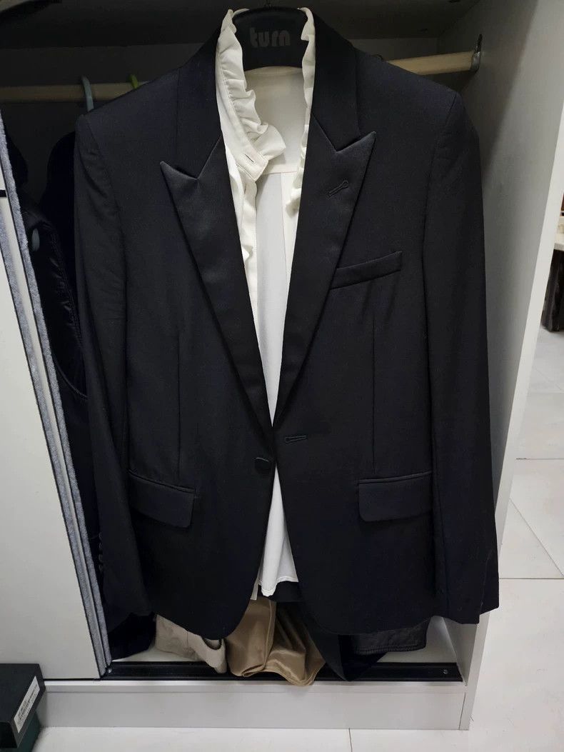Saint Laurent Paris Saint Laurent Paris Blazer-2506 Size US S / EU 44-46 / 1 - 1 Thumbnail