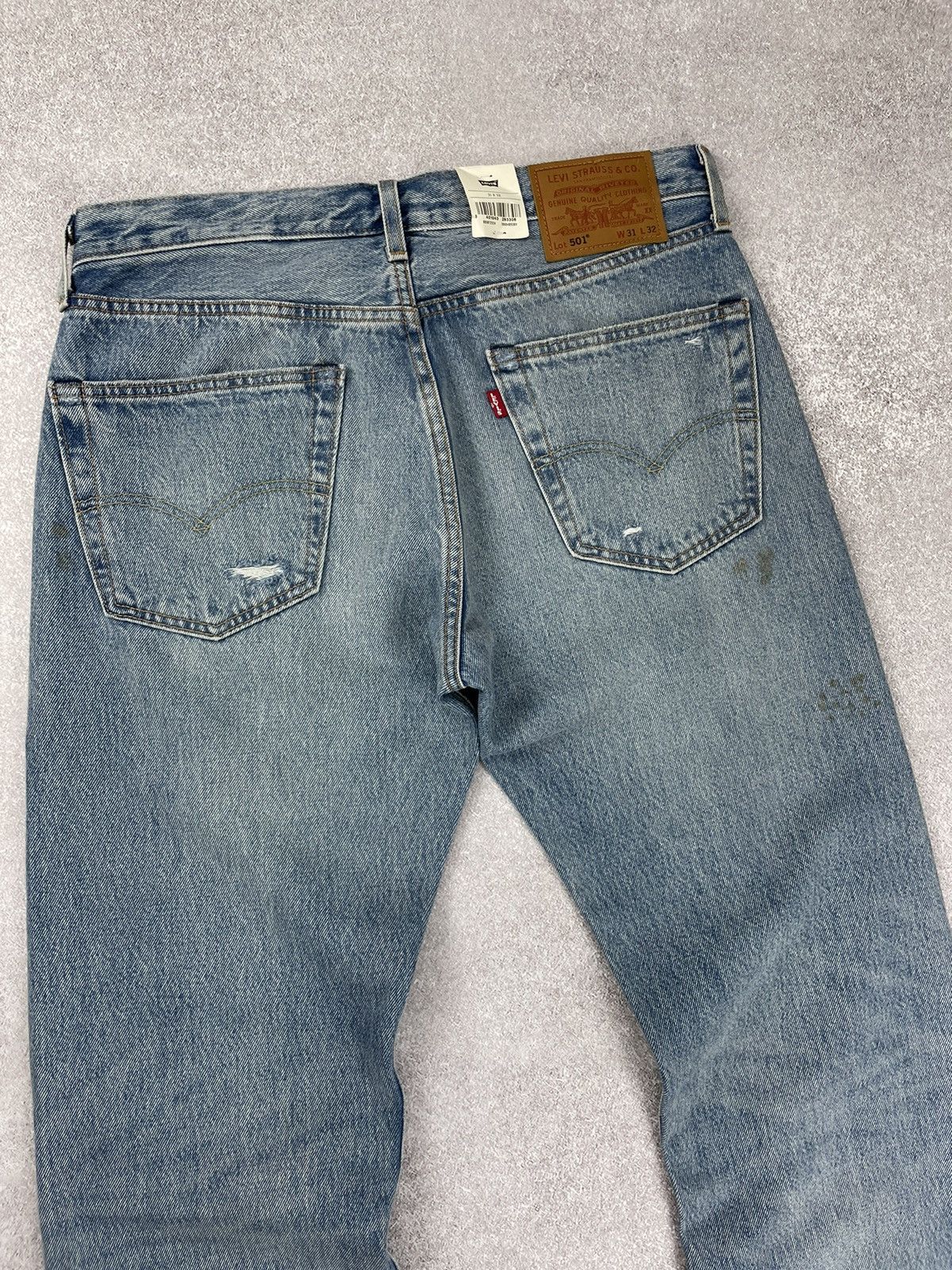 Levi's × Levi's Made & Crafted Levi’s Distressed Faded Denim Jeans 31x32 Size US 31 - 8 Thumbnail