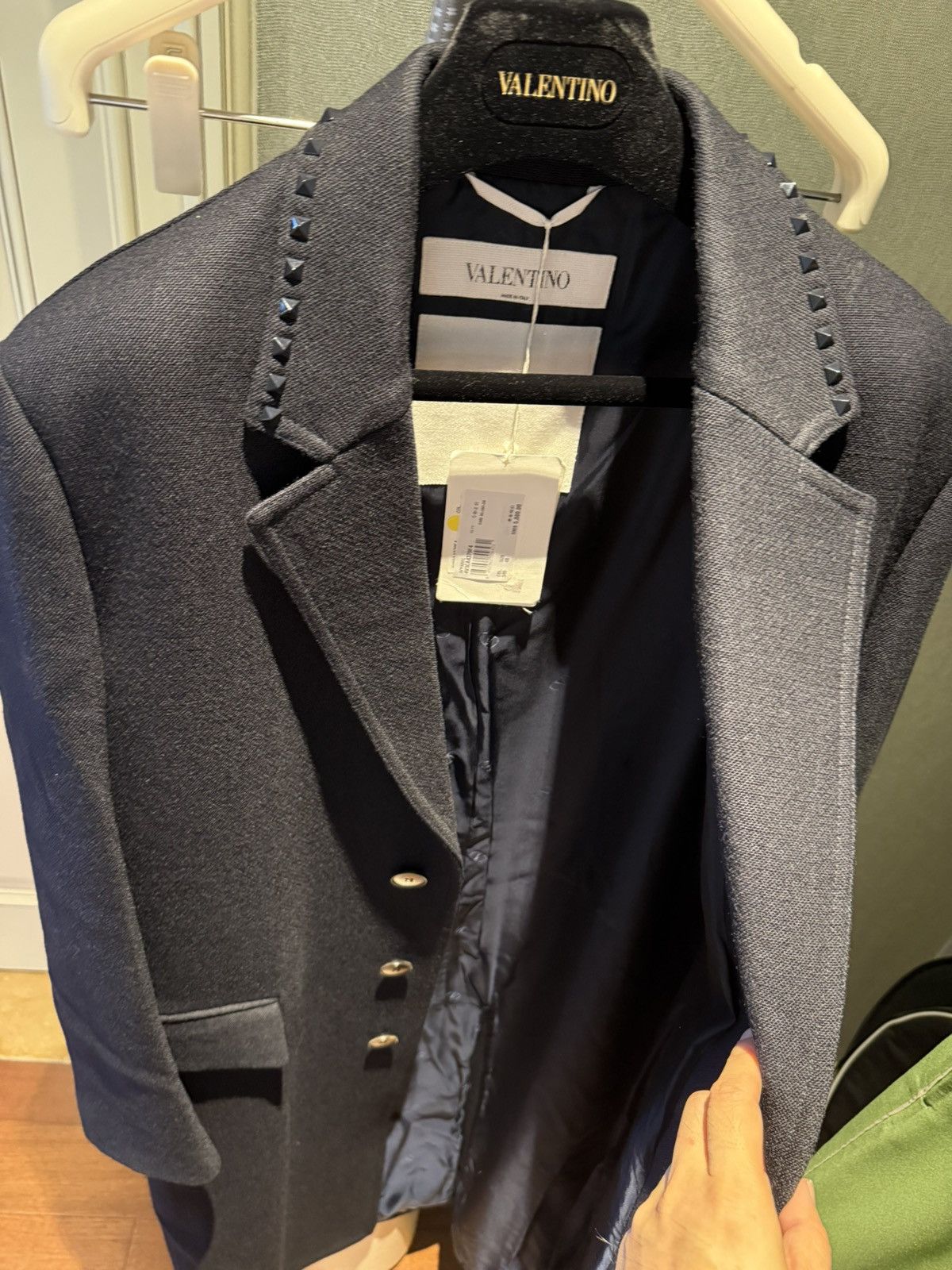 Valentino rockstud 10. coat size48 Size US M / EU 48-50 / 2 - 12 Thumbnail