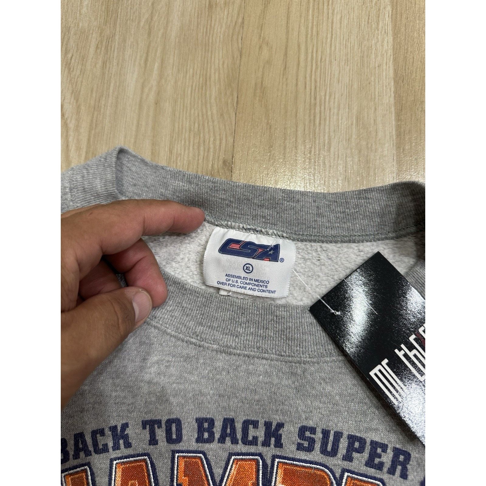 CSA Vintage Denver Broncos Crewneck XL Super Bowl Ring Size US XL / EU 56 / 4 - 3 Thumbnail