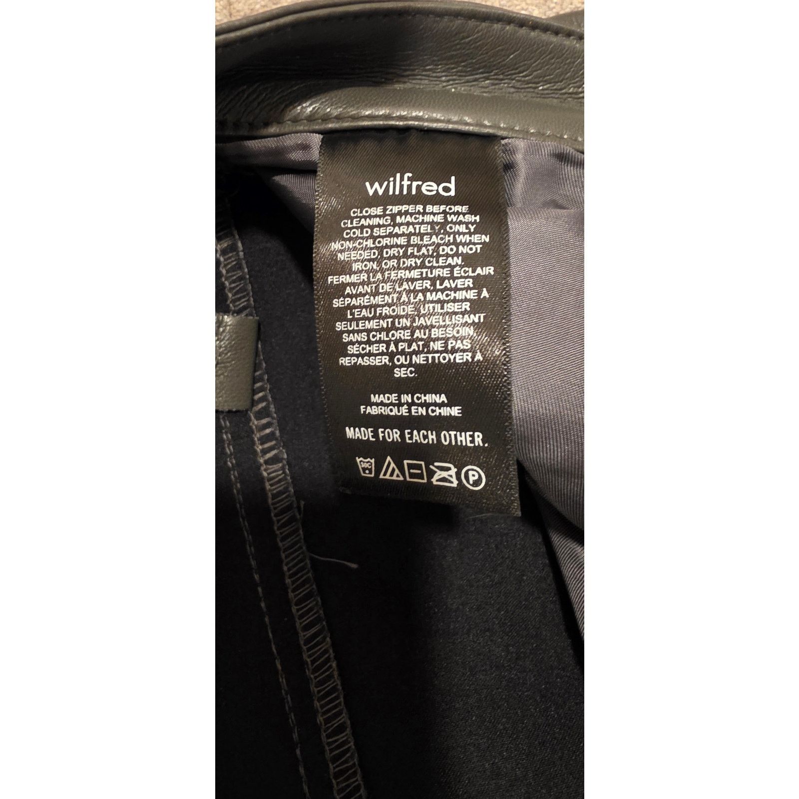 Aritzia Aritzia/Wilfred Melina Vegan Leather Pant Size 36" / US 14 / IT 50 - 11 Thumbnail