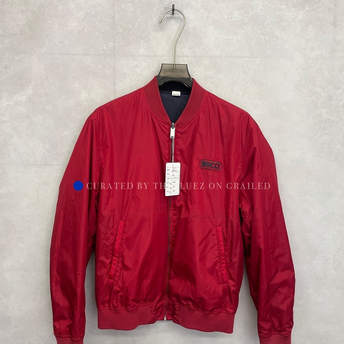 Gucci Stylish Reversible Bomber Jacket in Red Size US S / EU 44-46 / 1 - 1 Thumbnail