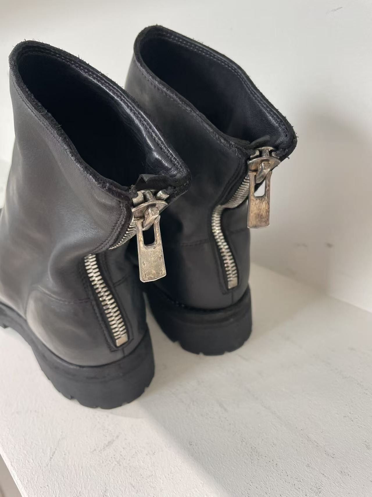 Guidi Guidi 788V Horse Full Grain Leather Boots Size US 12 / IT 42 - 5 Thumbnail