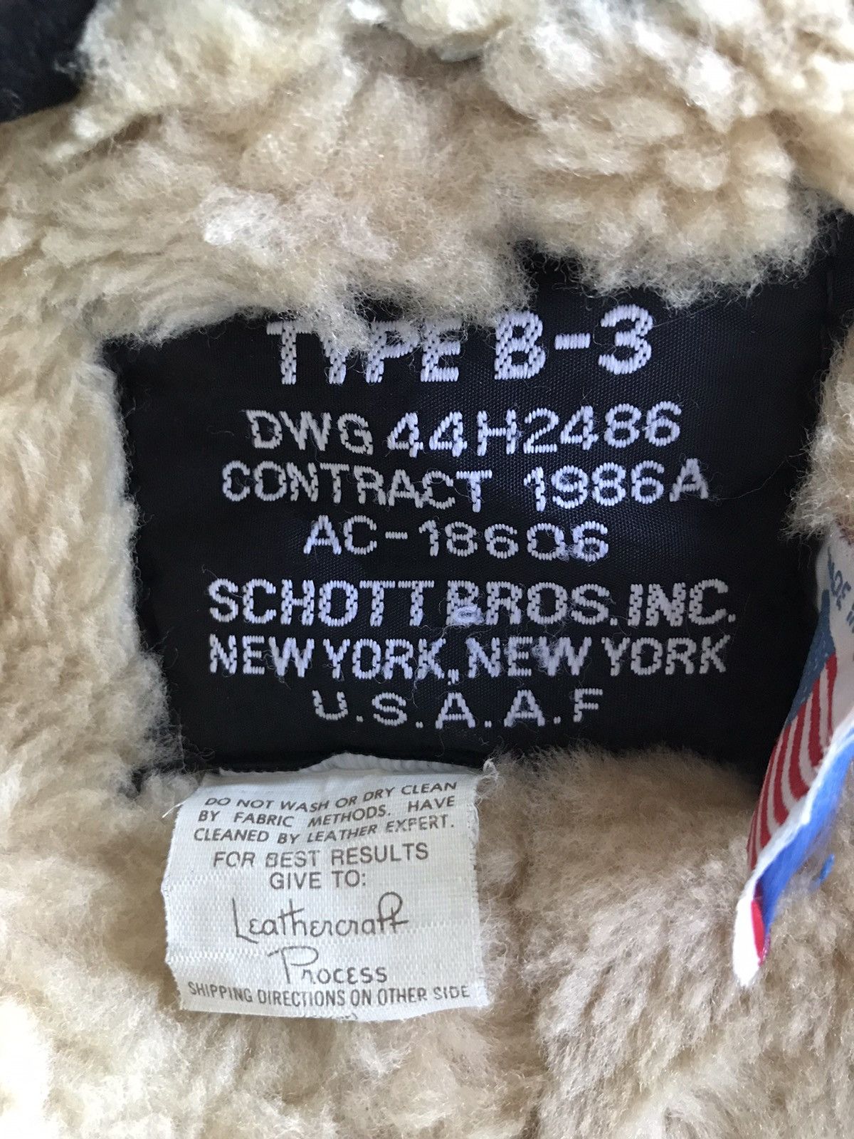 Schott Type B3 Schott U.S.A.A.F Leather Jacket Size US S / EU 44-46 / 1 - 18 Thumbnail