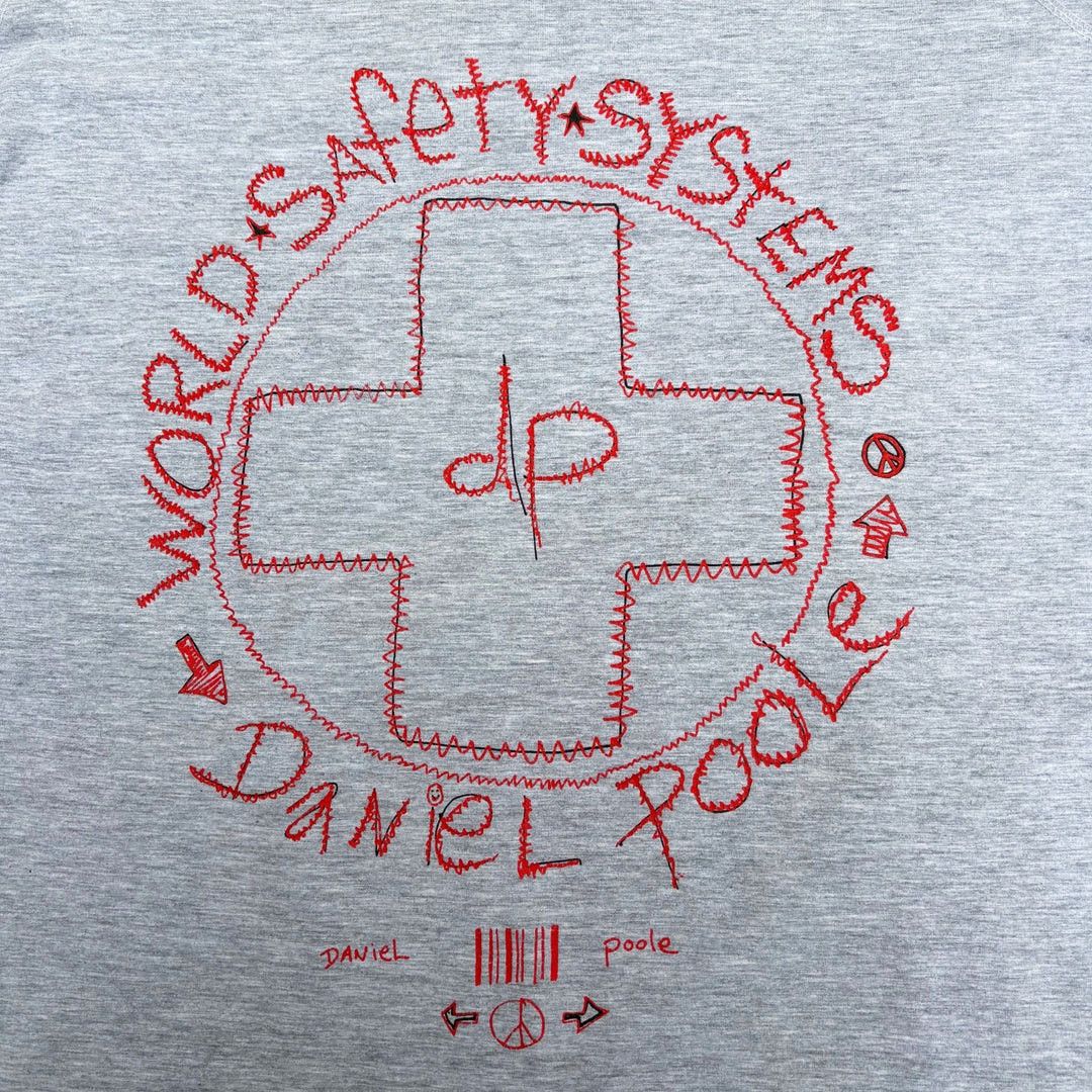 Vintage Daniel Poole 1990 90s Vintage Rave UK L/S Graphic T-Shirt Size US XL / EU 56 / 4 - 3 Thumbnail