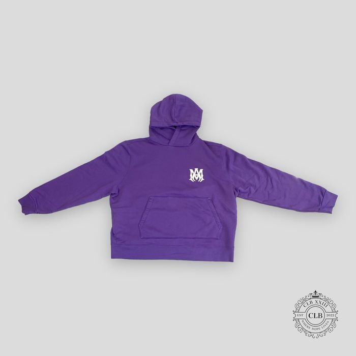 Amiri hoodie purple hot sale