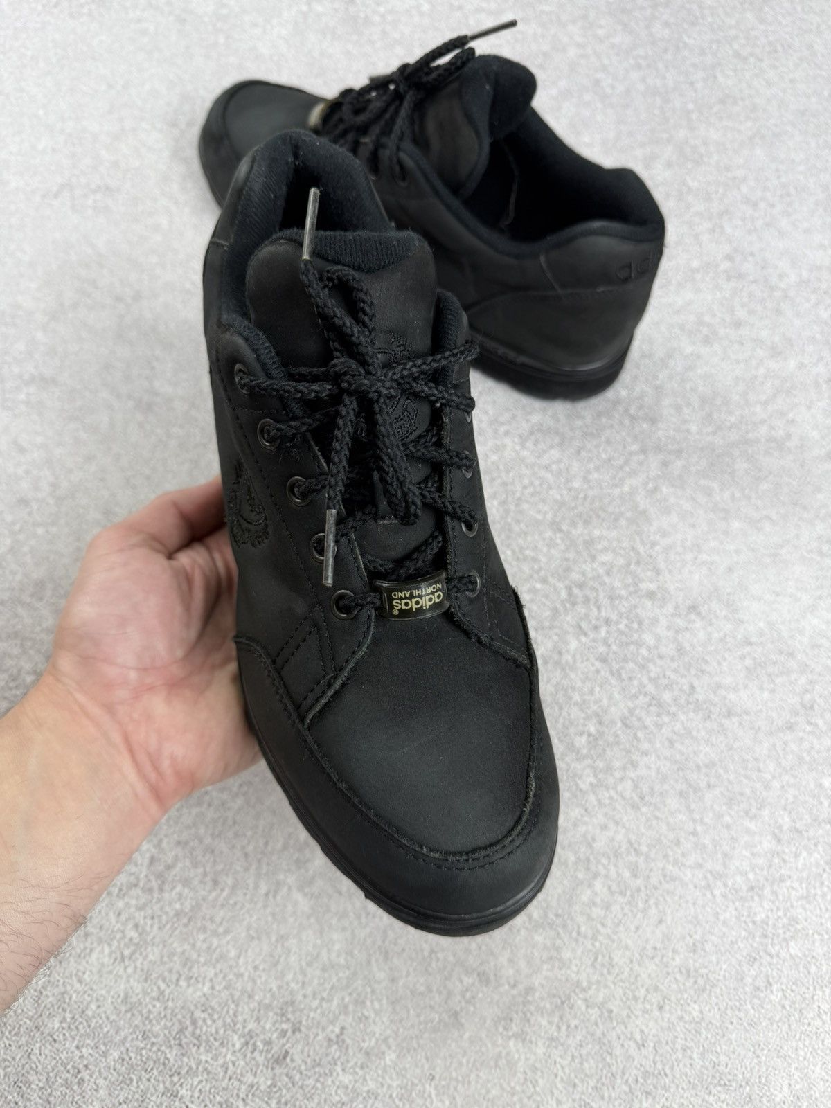 Adidas Vintage 90’s Adidas Leather Sneakers Size 40 Size US 7 / EU 40 - 2 Thumbnail
